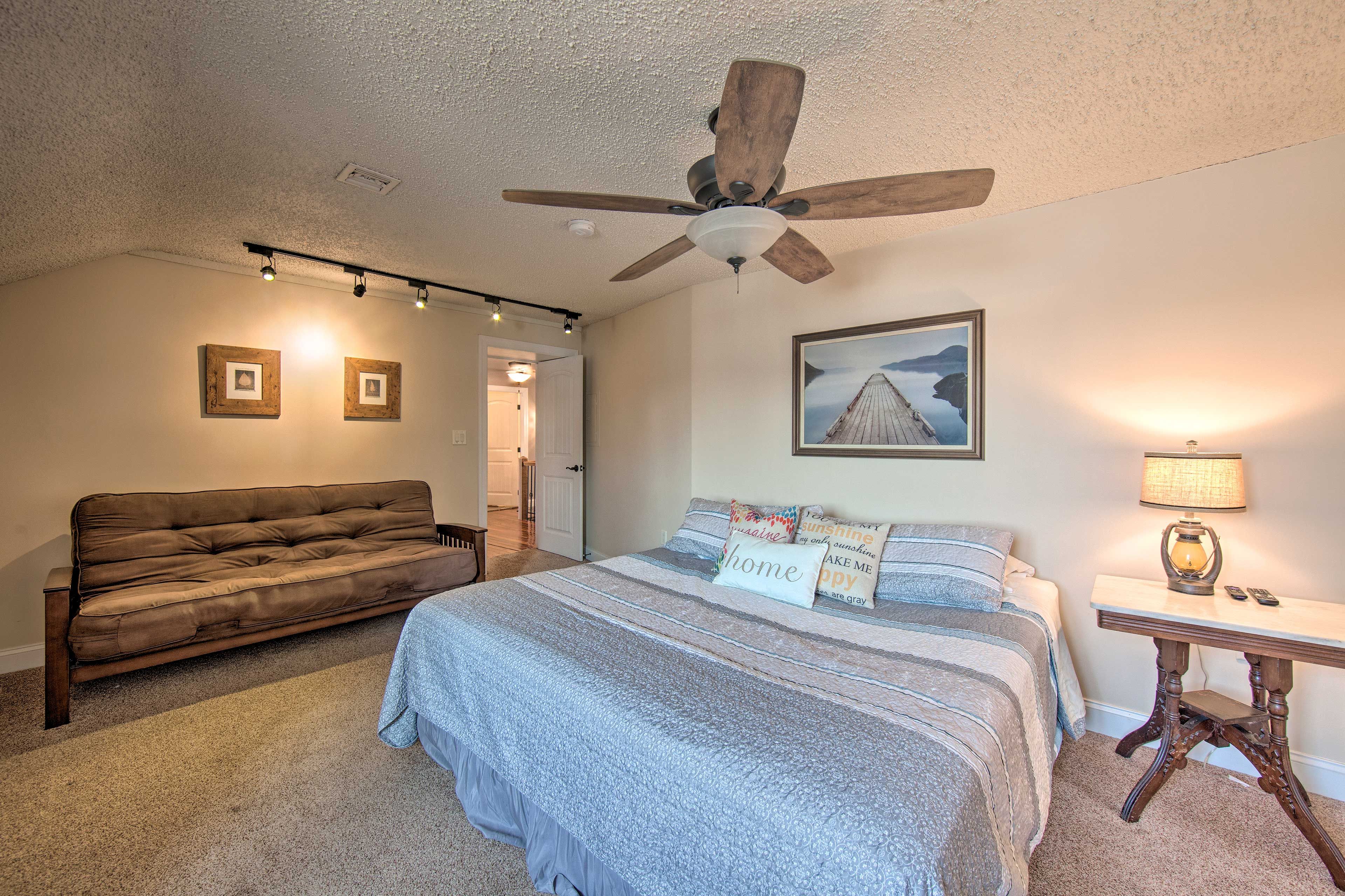 Bedroom 2 | Upper Level | King Bed