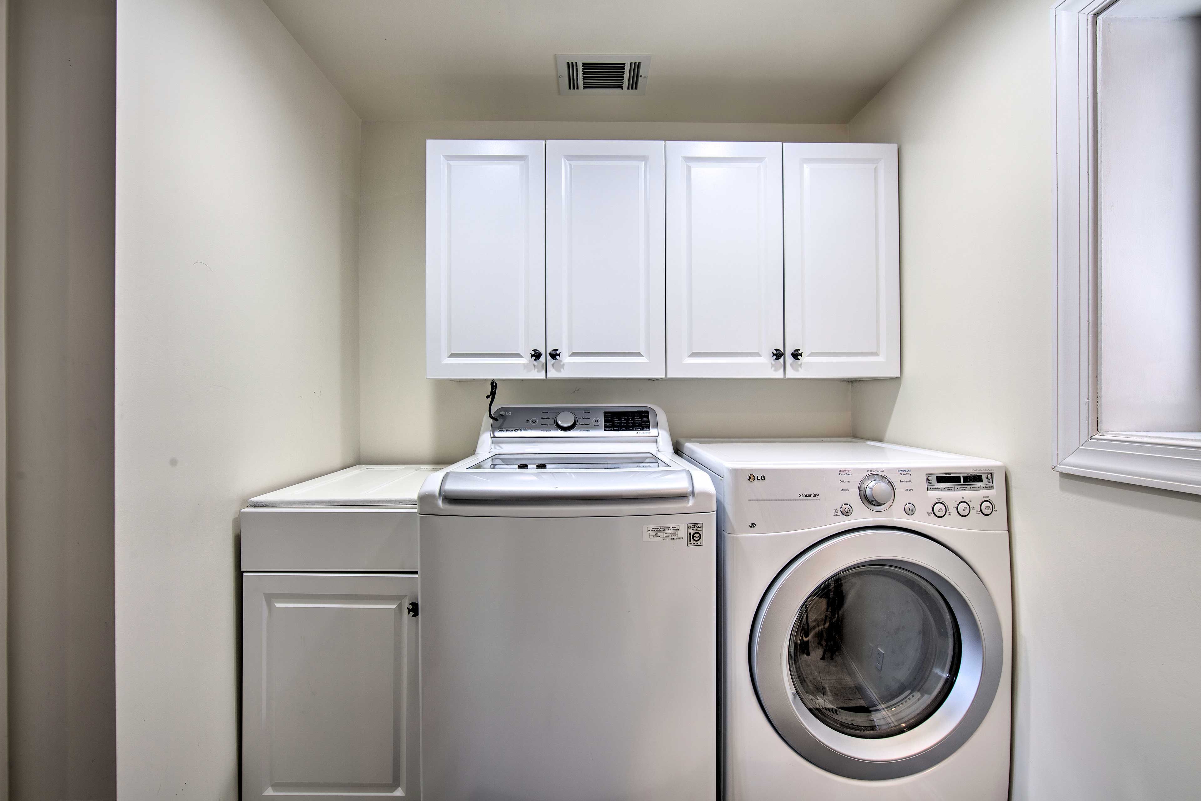 Laundry Room | Detergent Provided