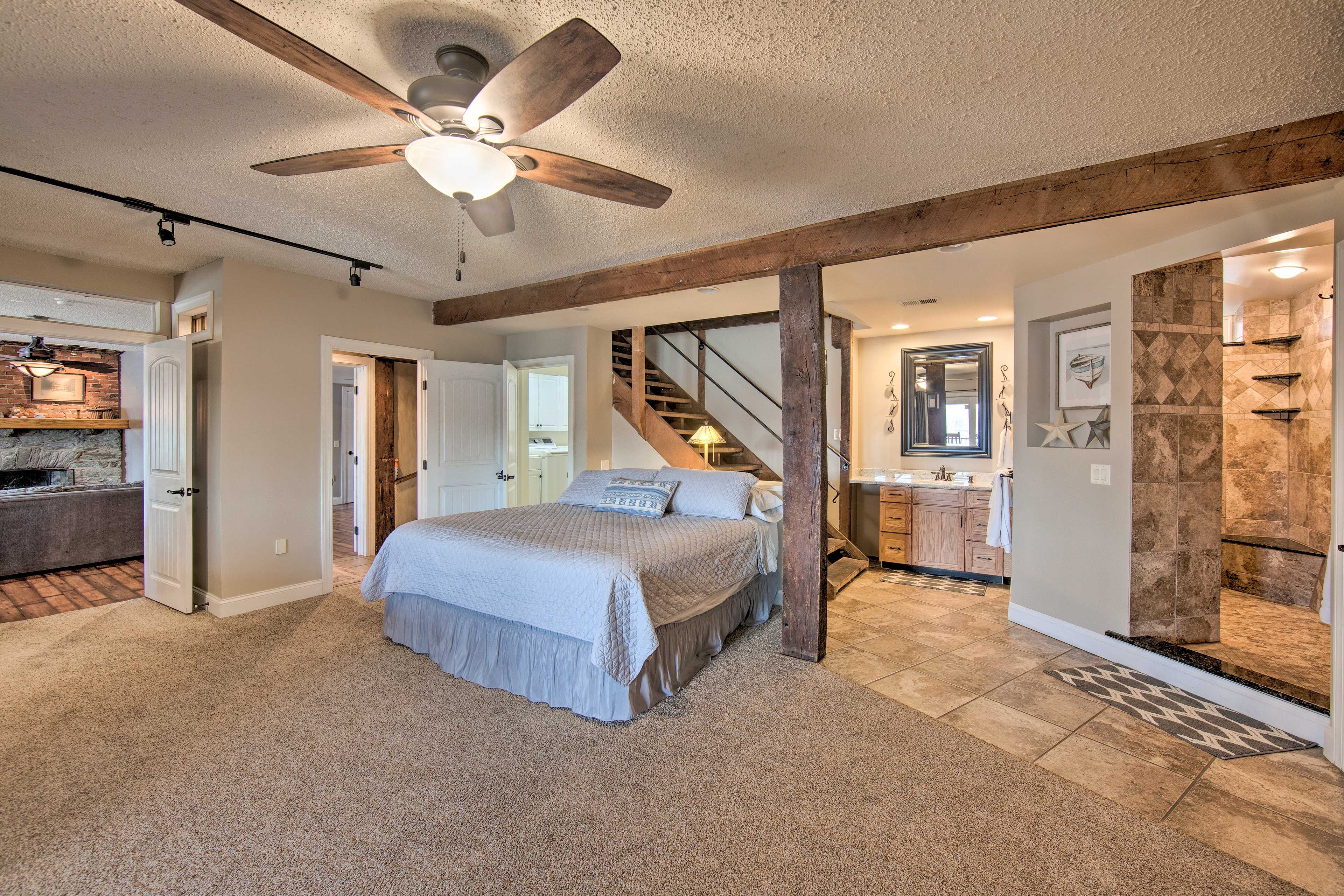 Bedroom 1 | Main Level | King Bed | Linens Provided