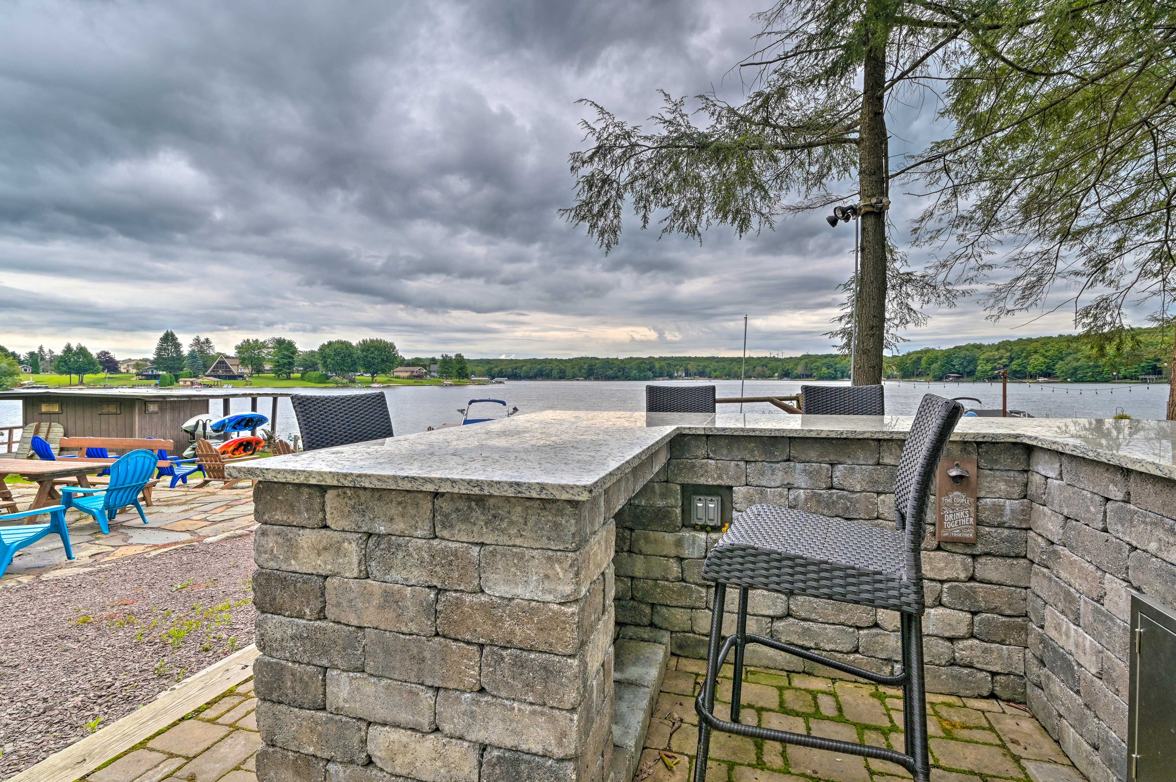 Community Outdoor Kitchen Area