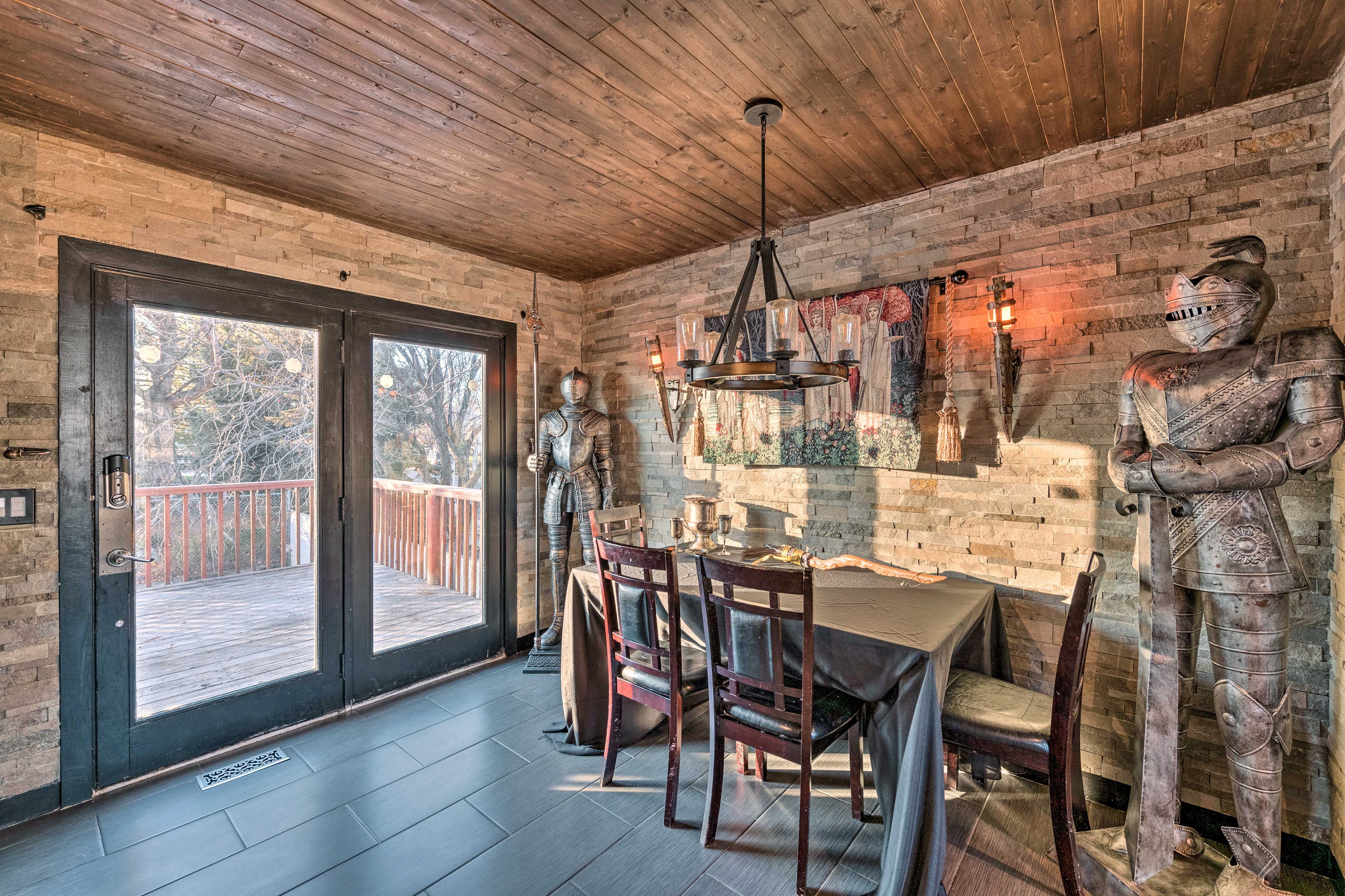 Dining Area | Smart TVs | Fireplace | Free WiFi