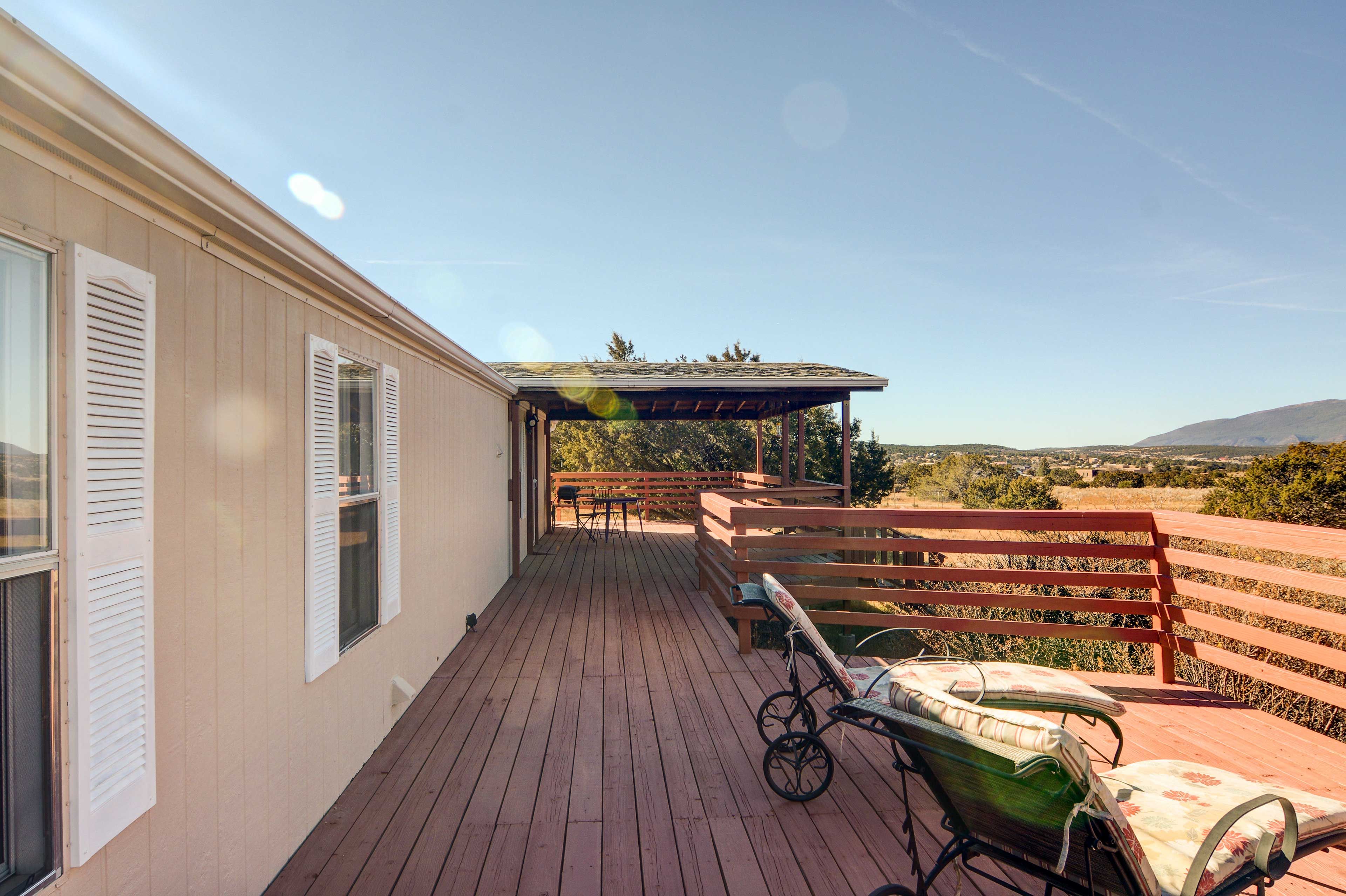 Sandia Park Vacation Rental | 2BR | 2BA | Step-Free Access | 1,056 Sq Ft