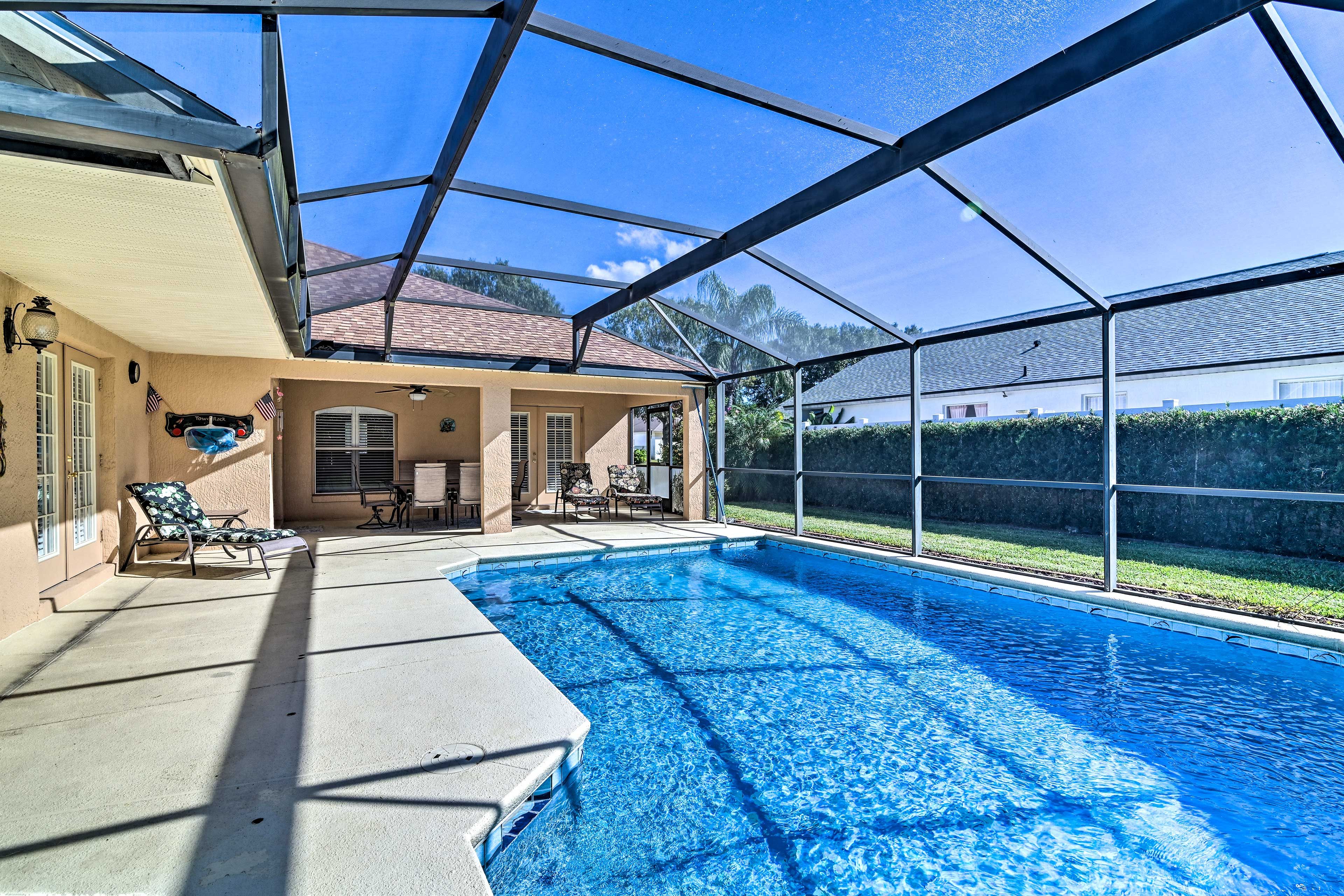 Clermont Vacation Rental | 4BR | 3BA | 1 Step Required for Access