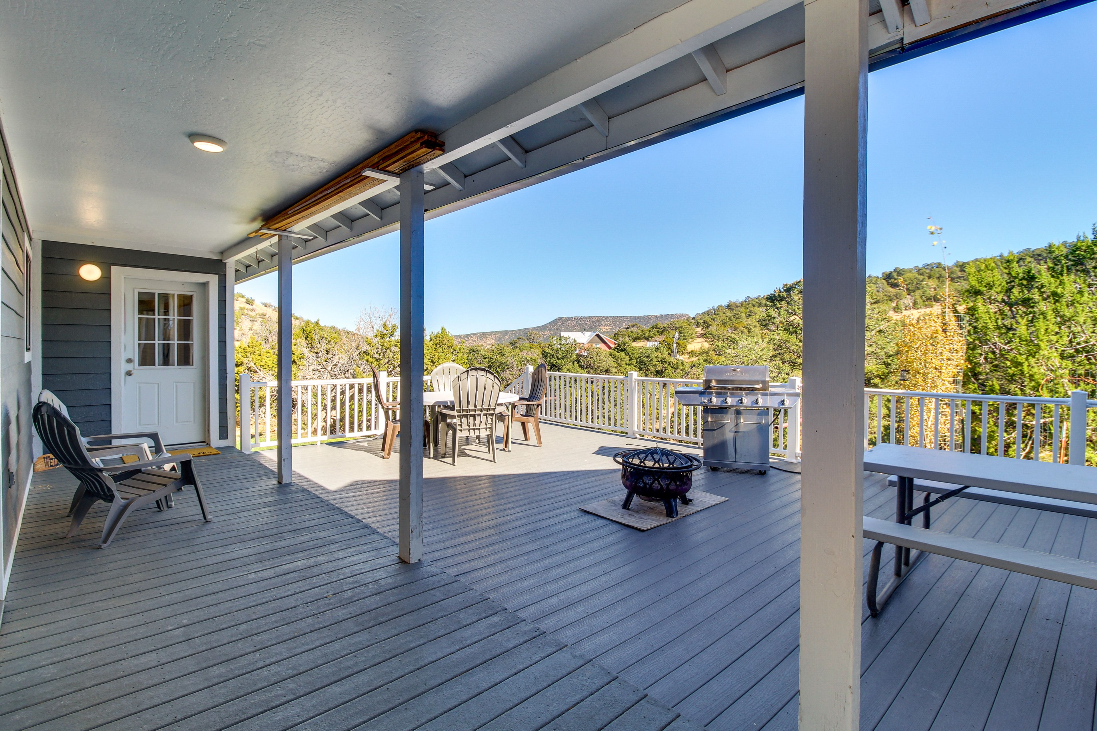 Furnished Deck | Mountain Views | Outdoor Dining | Gas Grill