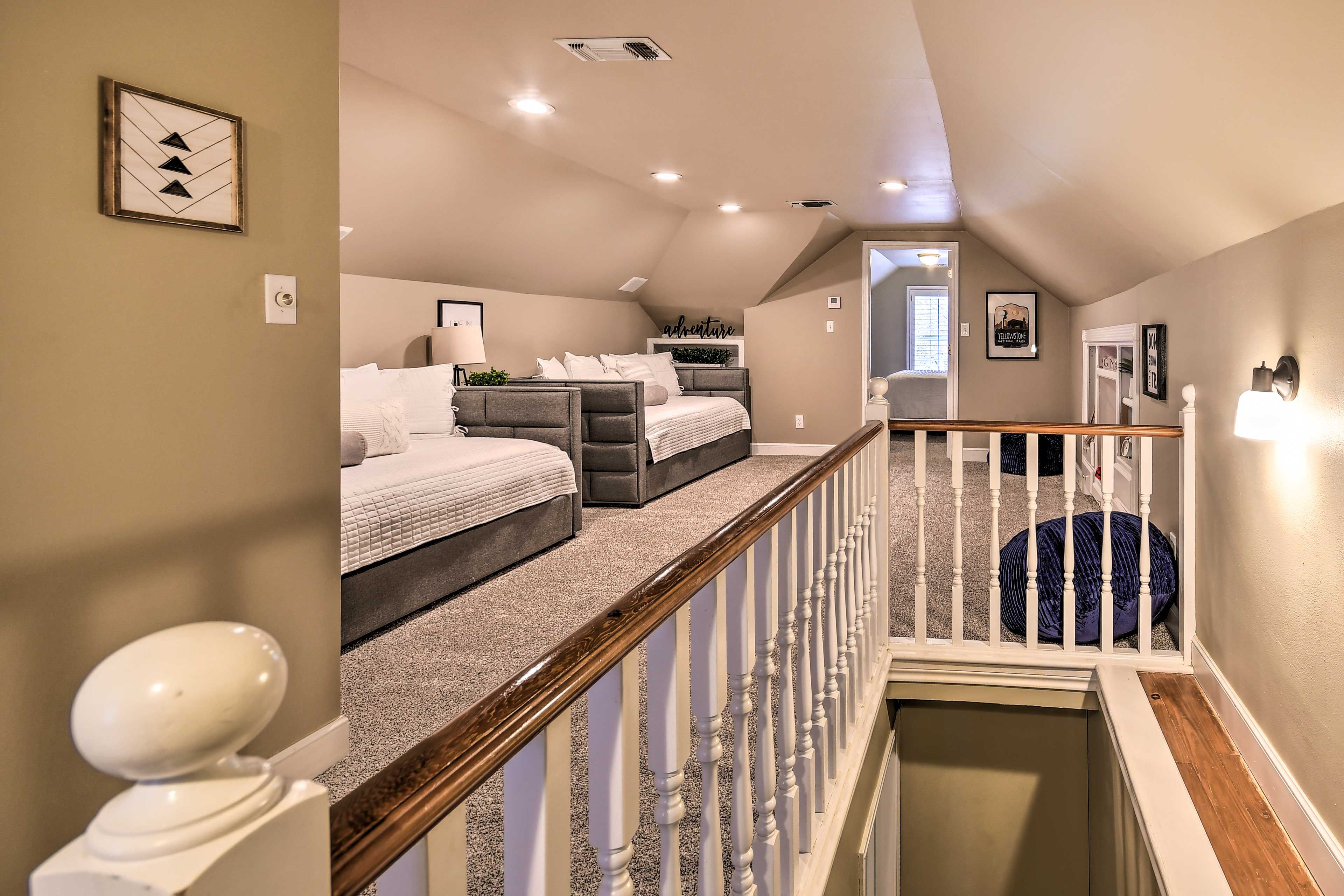 Bonus Room | 2 Twin Daybeds | 2 Twin Trundle Beds | 2nd Floor