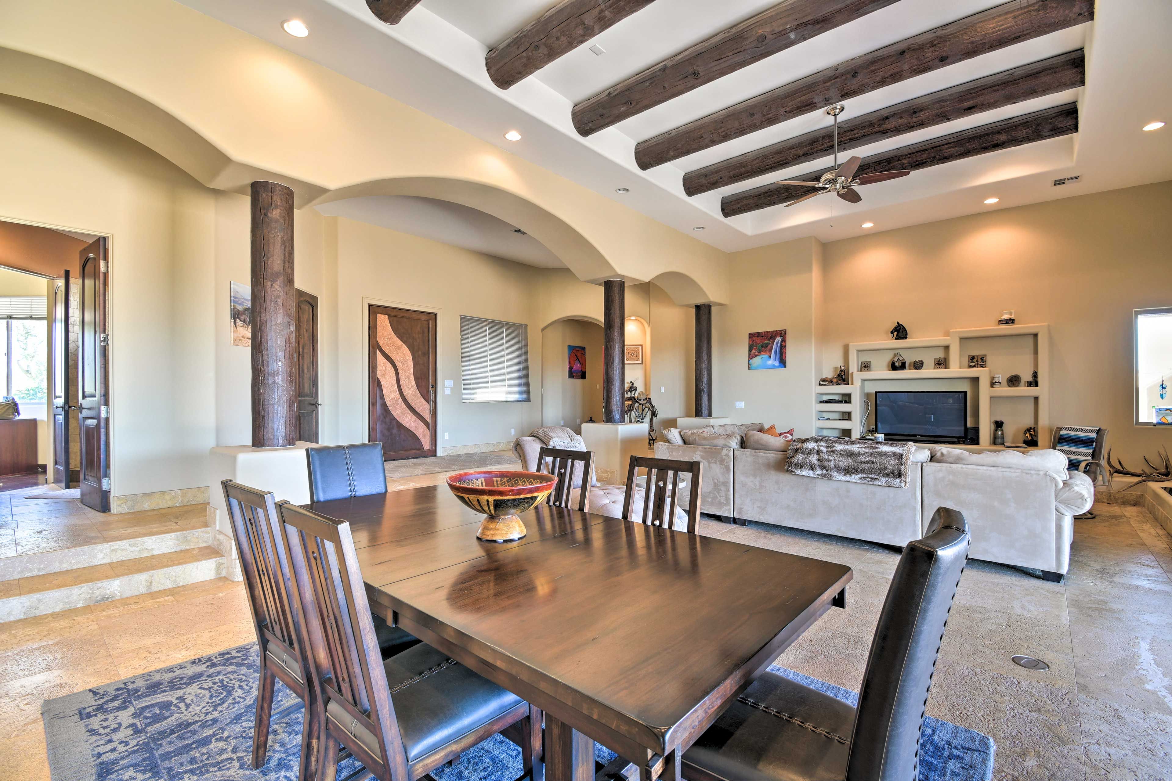 Dining Area | Dishware & Flatware Provided