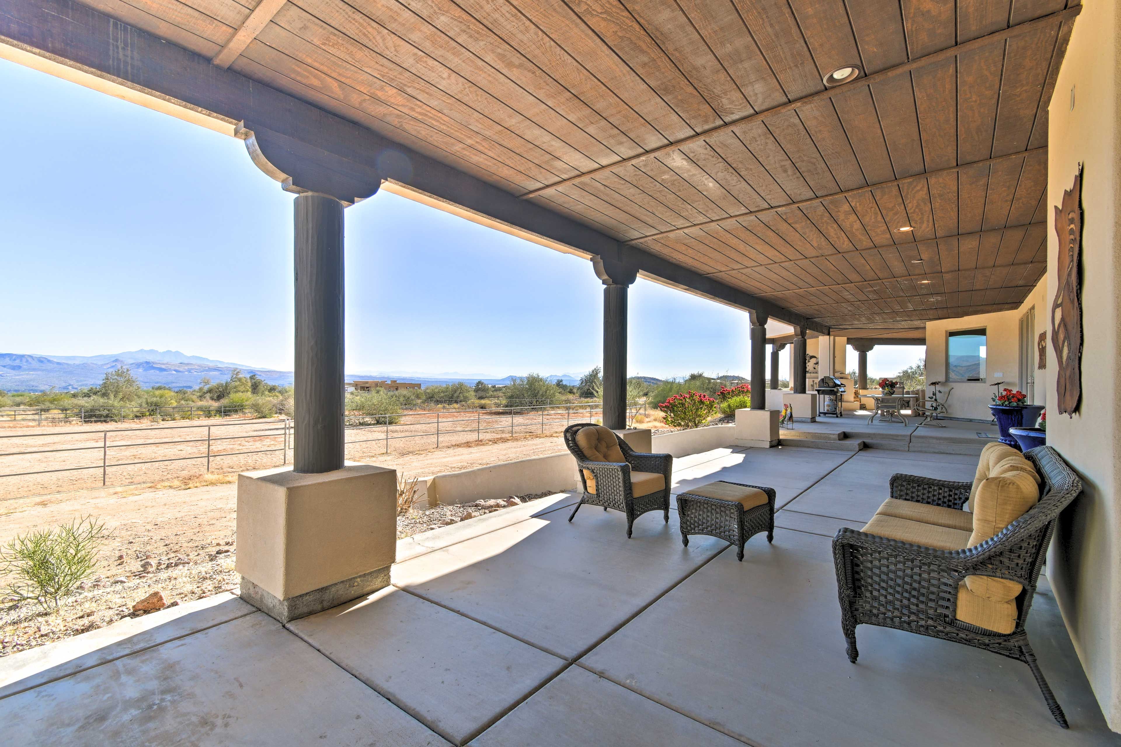 Wraparound Patio