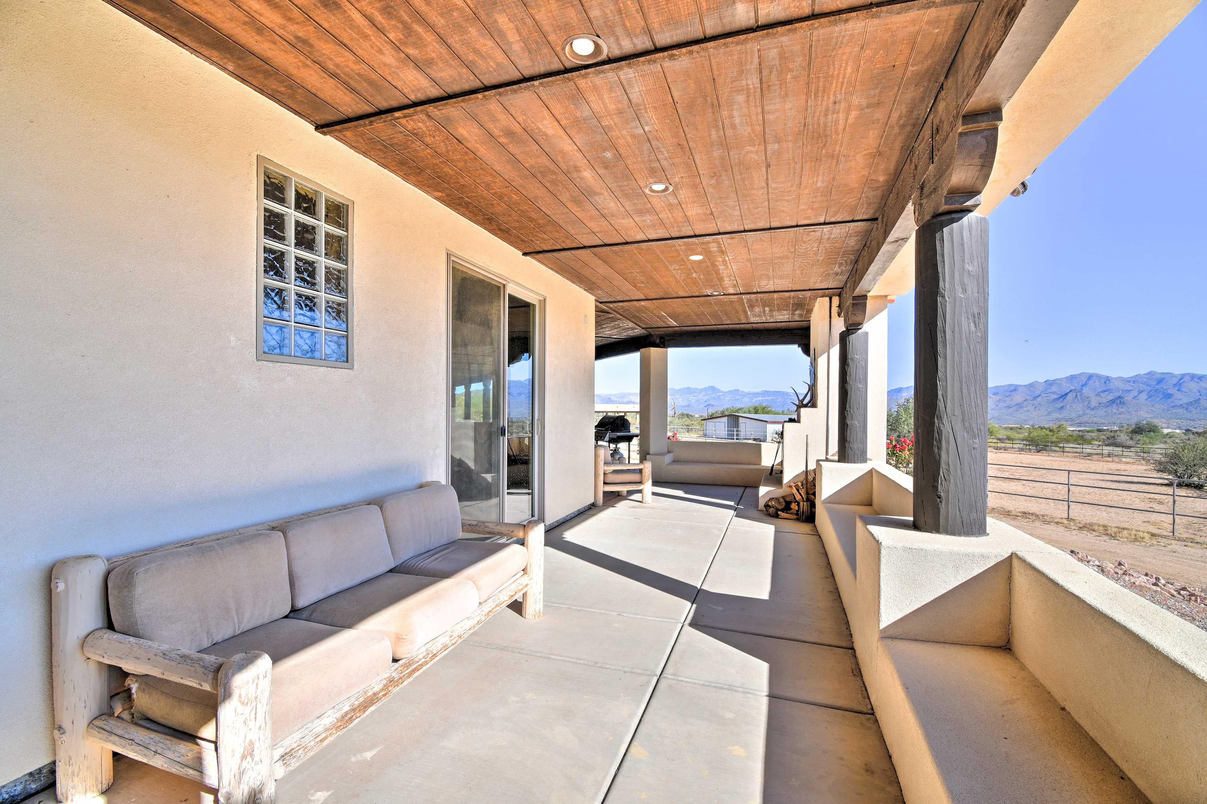 Wraparound Patio