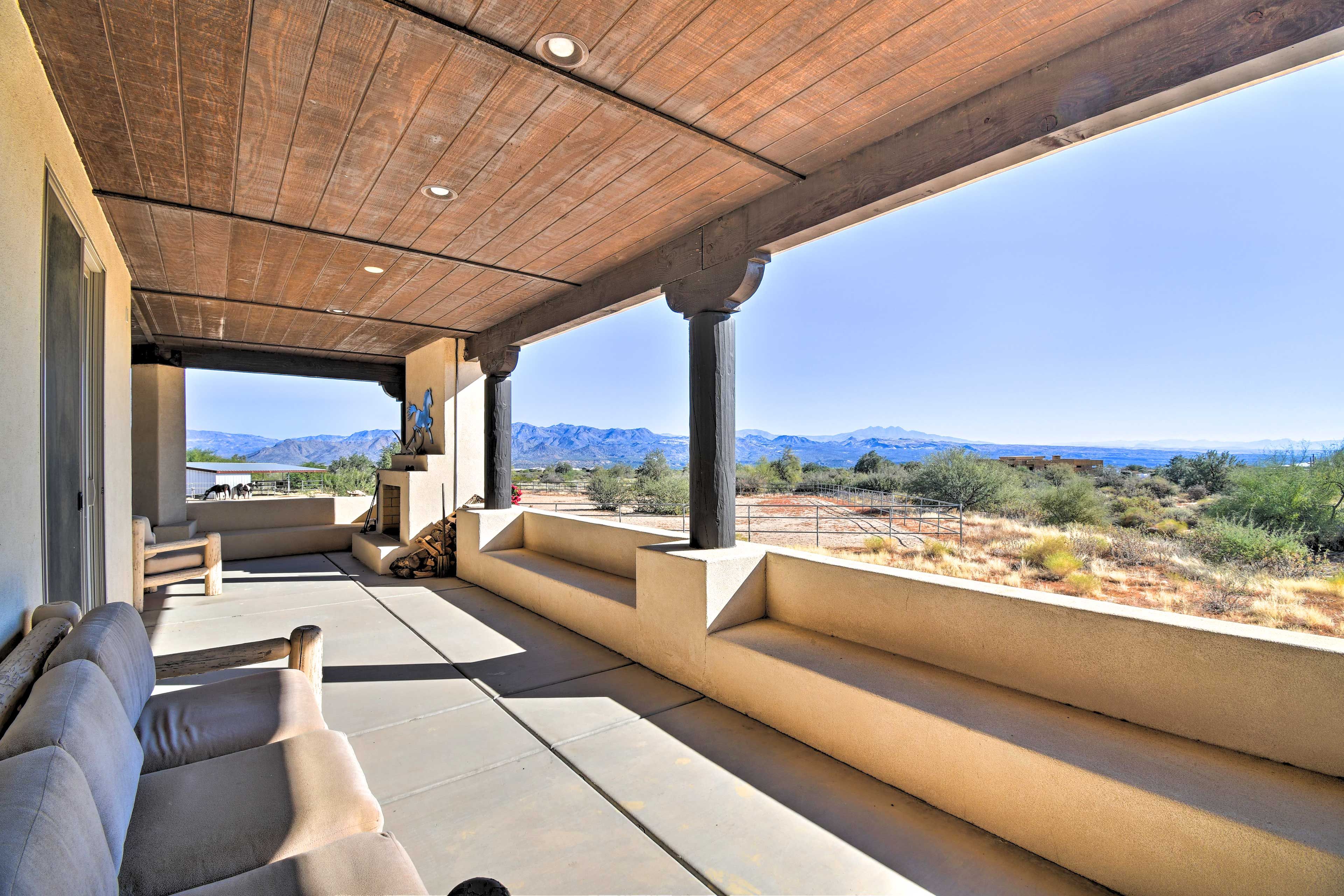 Wraparound Patio