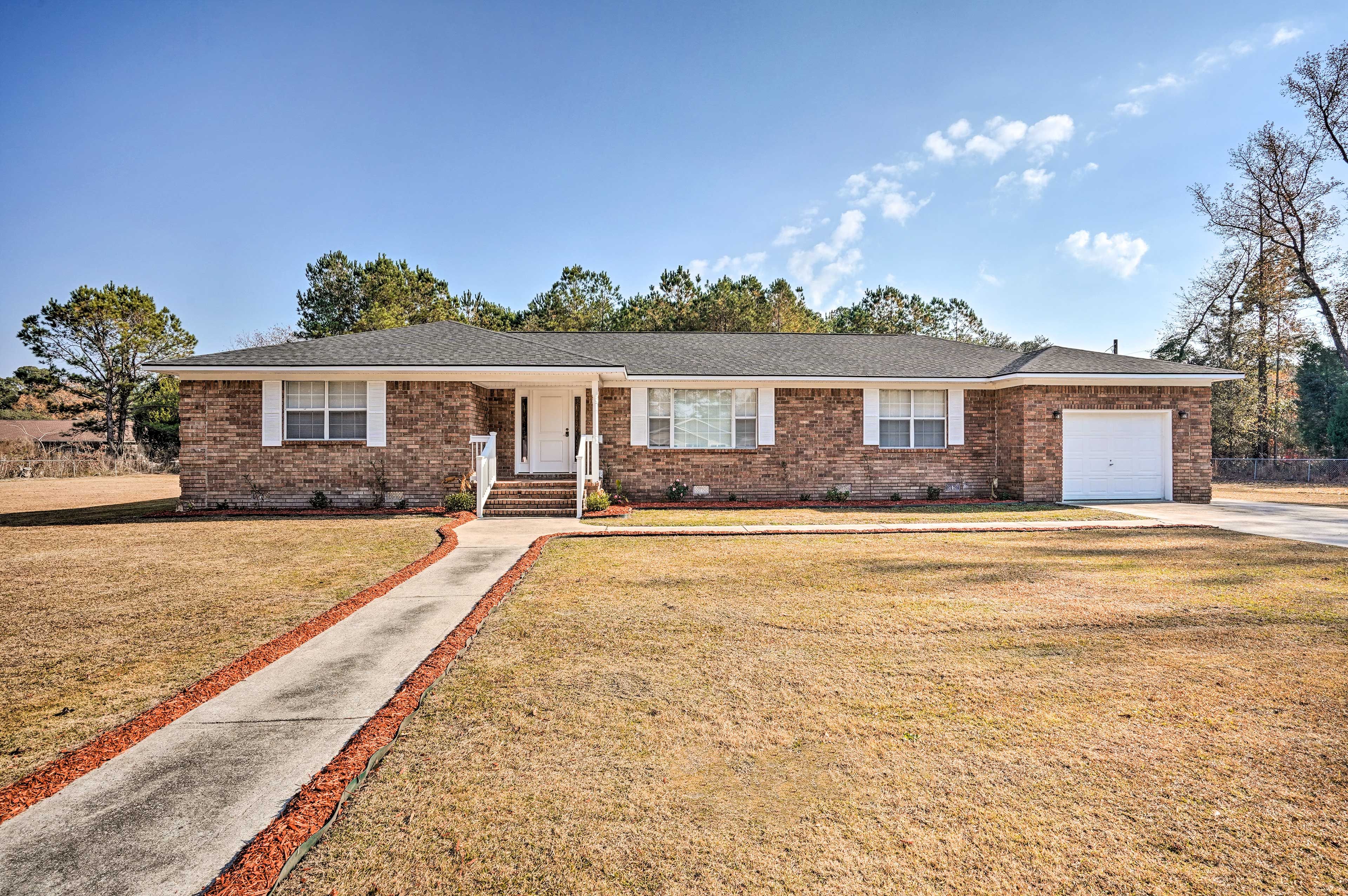 Moncks Corner Vacation Rental | 4BR | 3BA | 2,278 Sq Ft | Steps Required