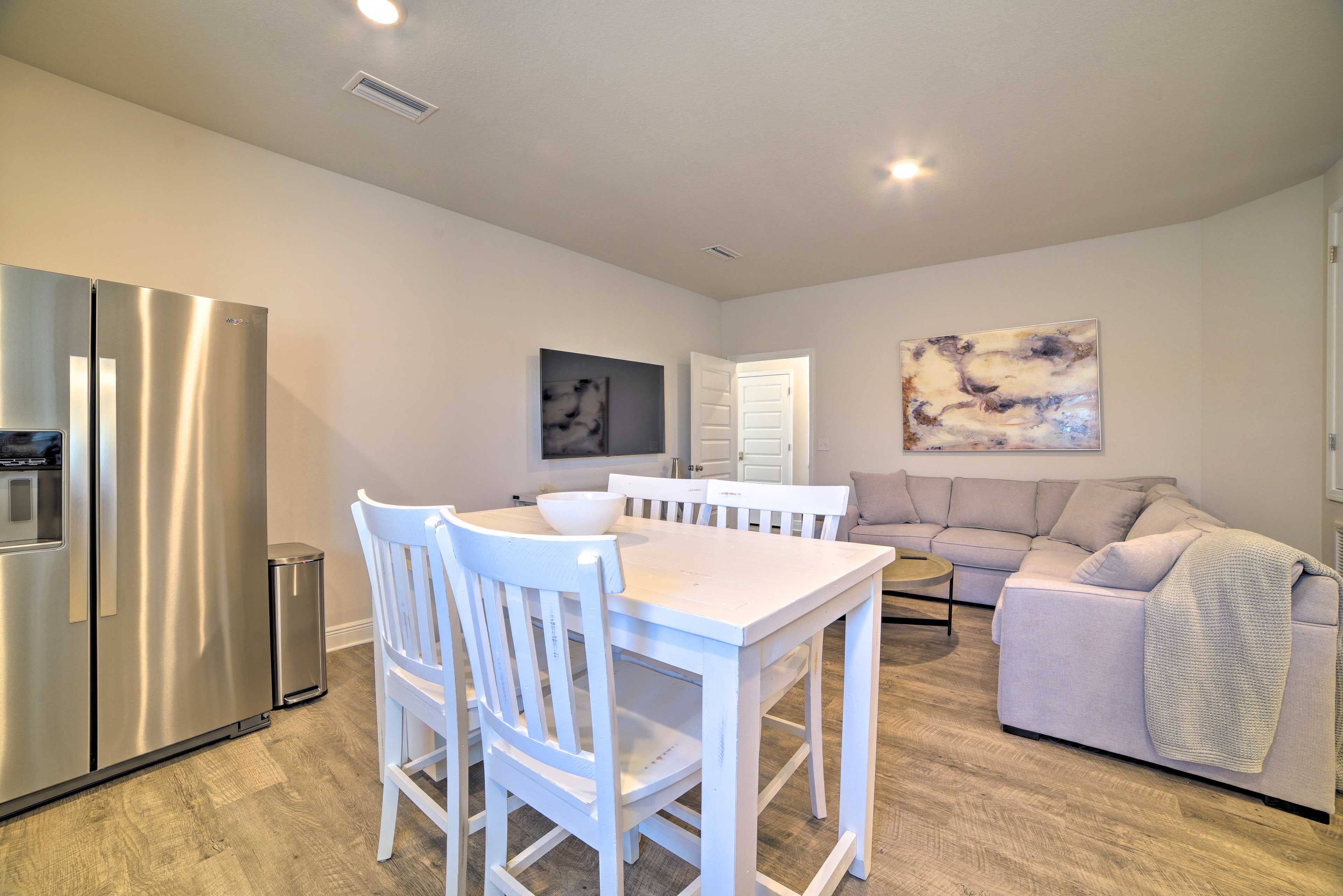 2nd Dining Area | Dishware/Flatware Provided