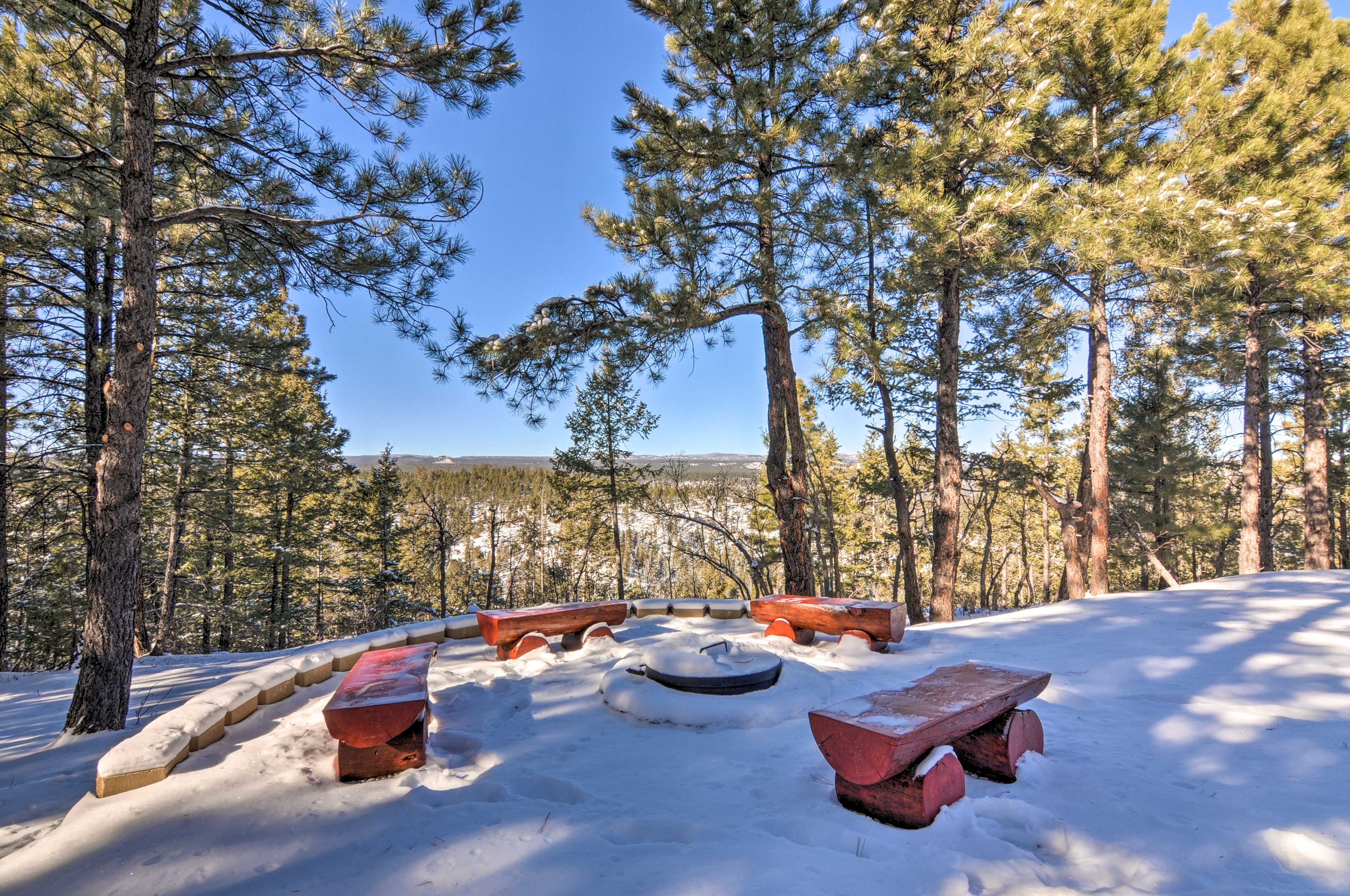 Cabin Exterior | Wood-Burning Fire Pit