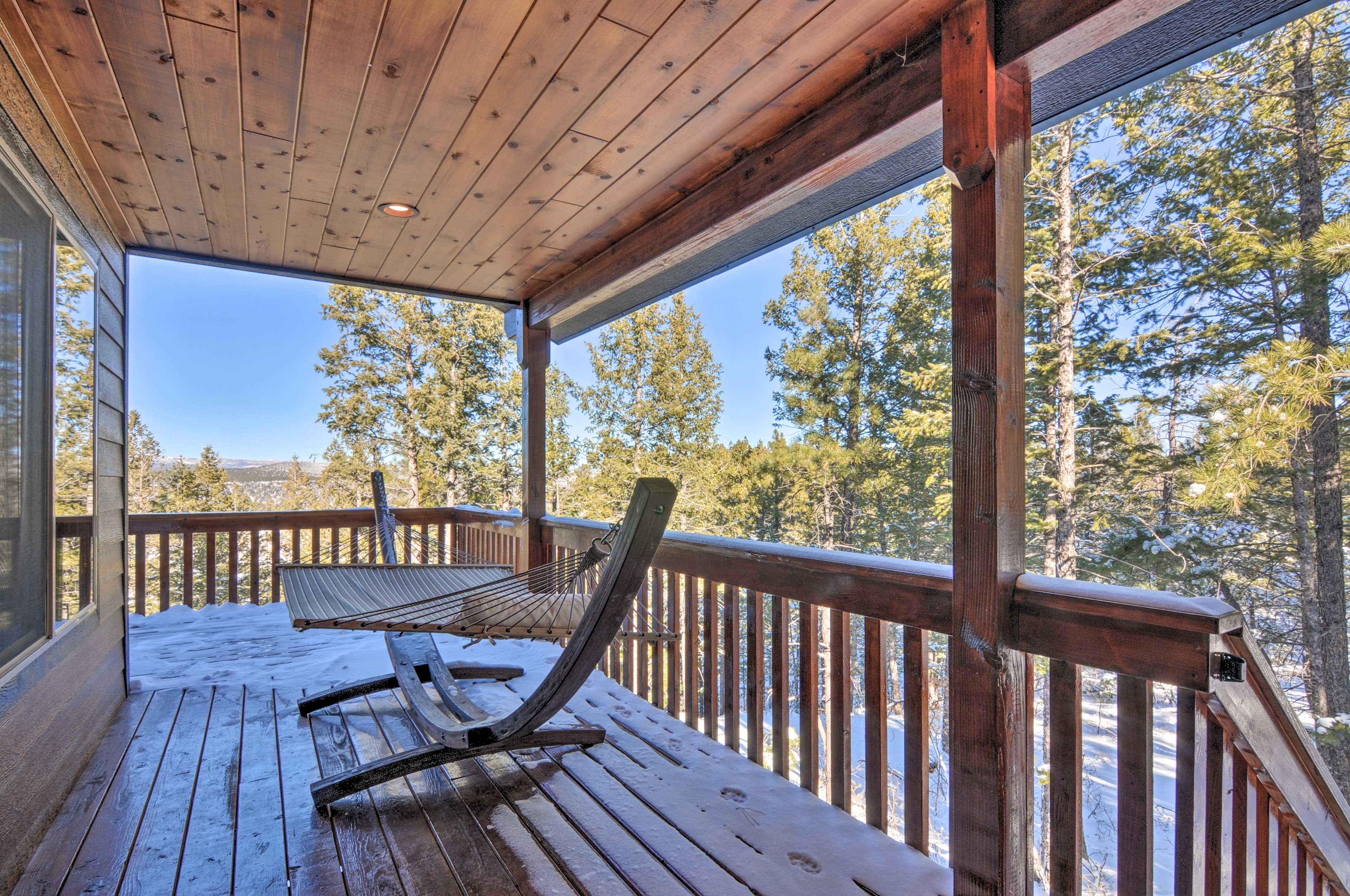 Furnished Deck w/ Hammock