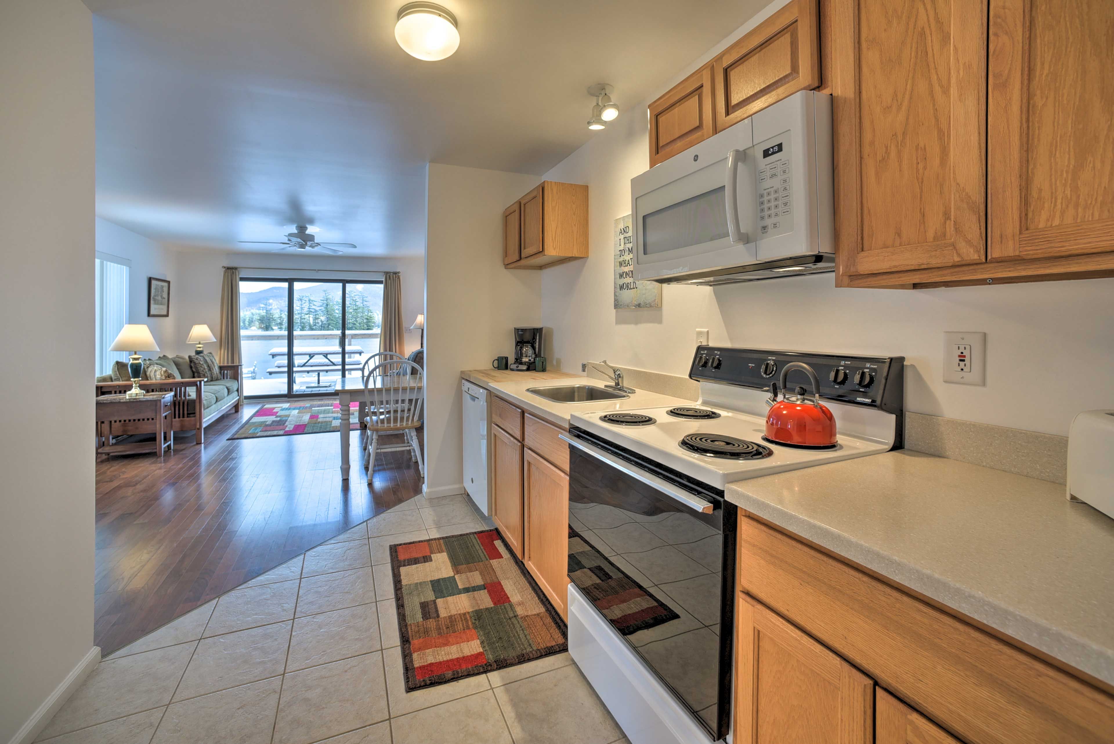 Kitchen | Fully Equipped | Cooking Basics