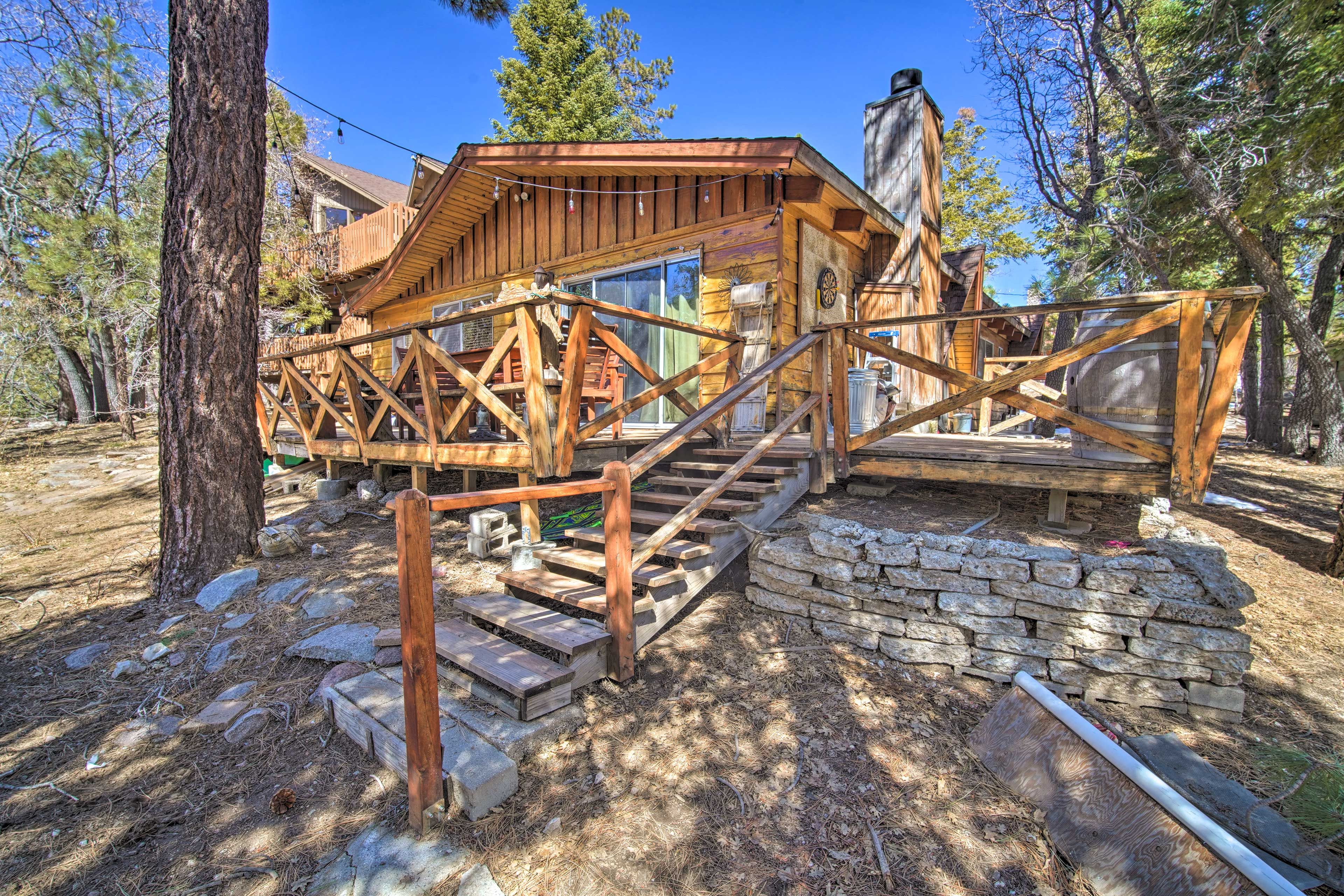 Cabin Exterior | Stairs Required for Access