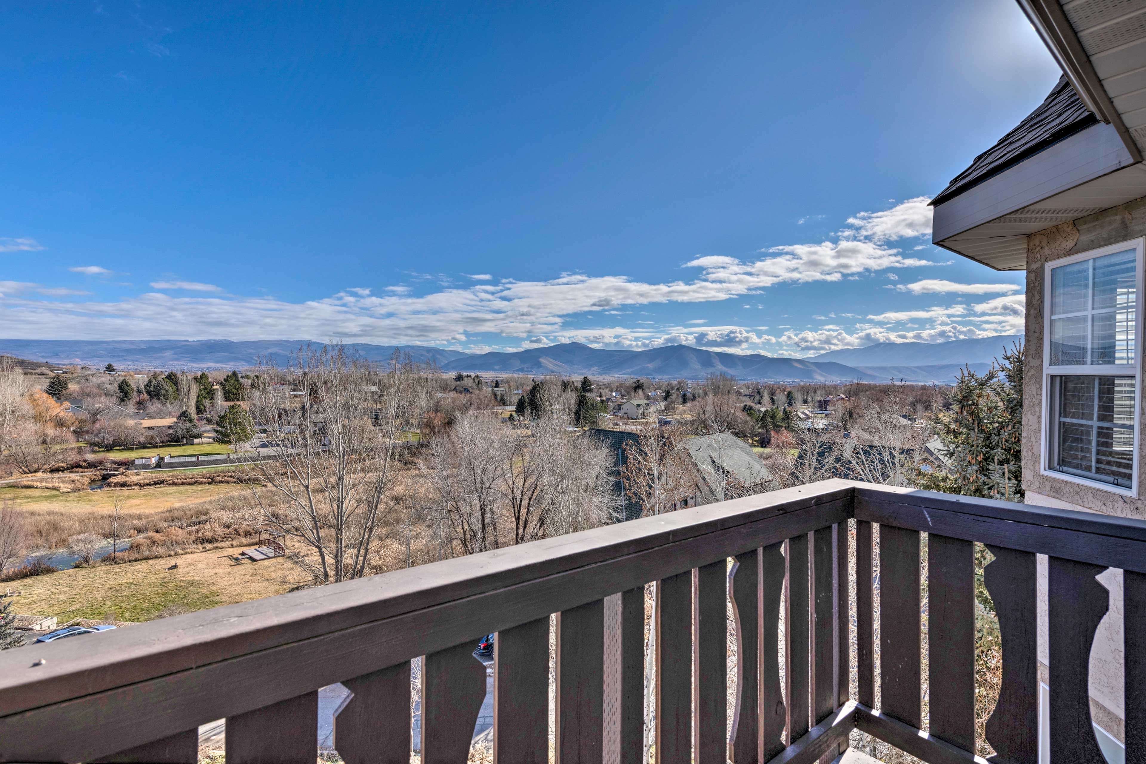 Private Balcony | Mountain Views