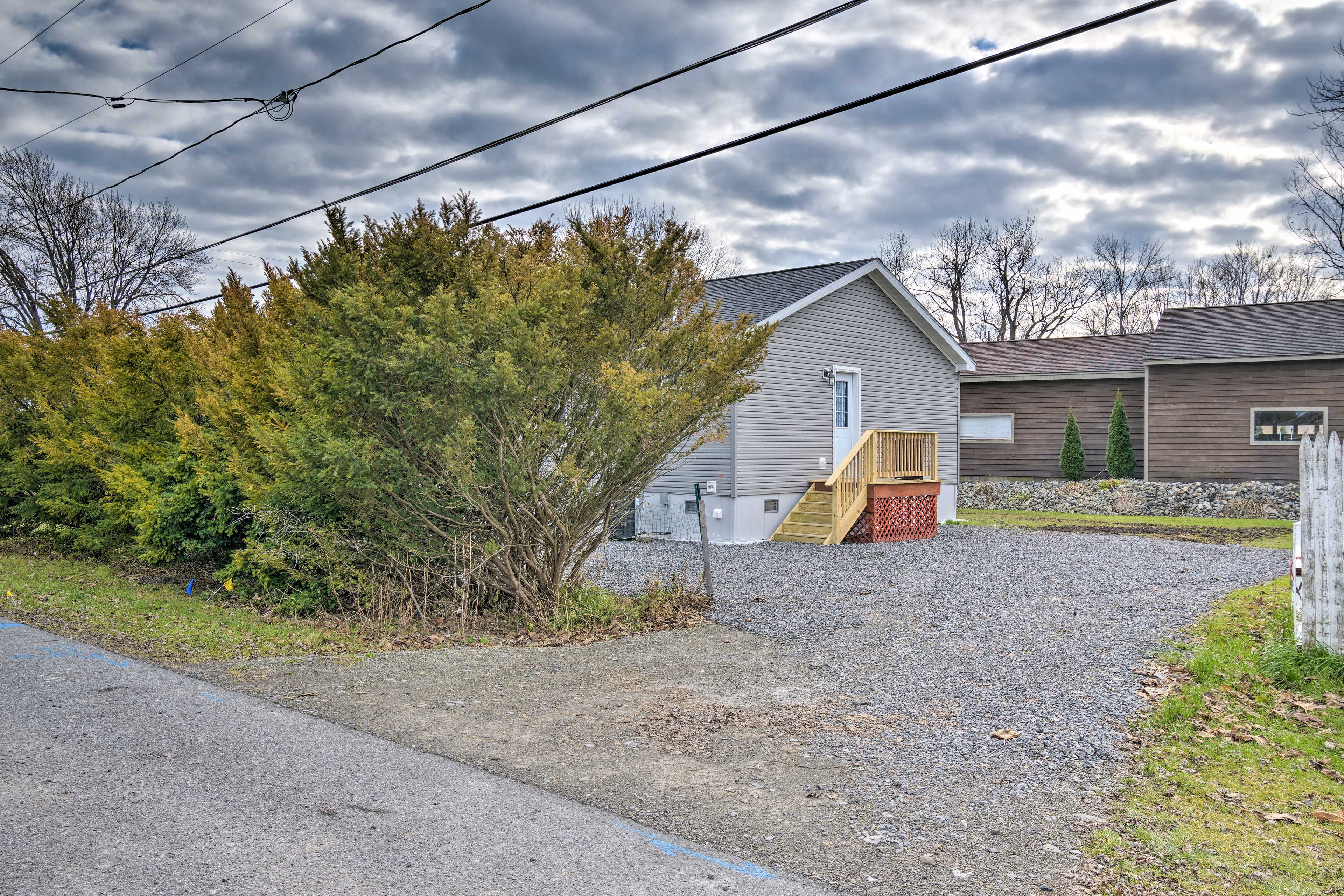 Property Exterior | Gravel Driveway Parking (3 Vehicles) | No Street Parking