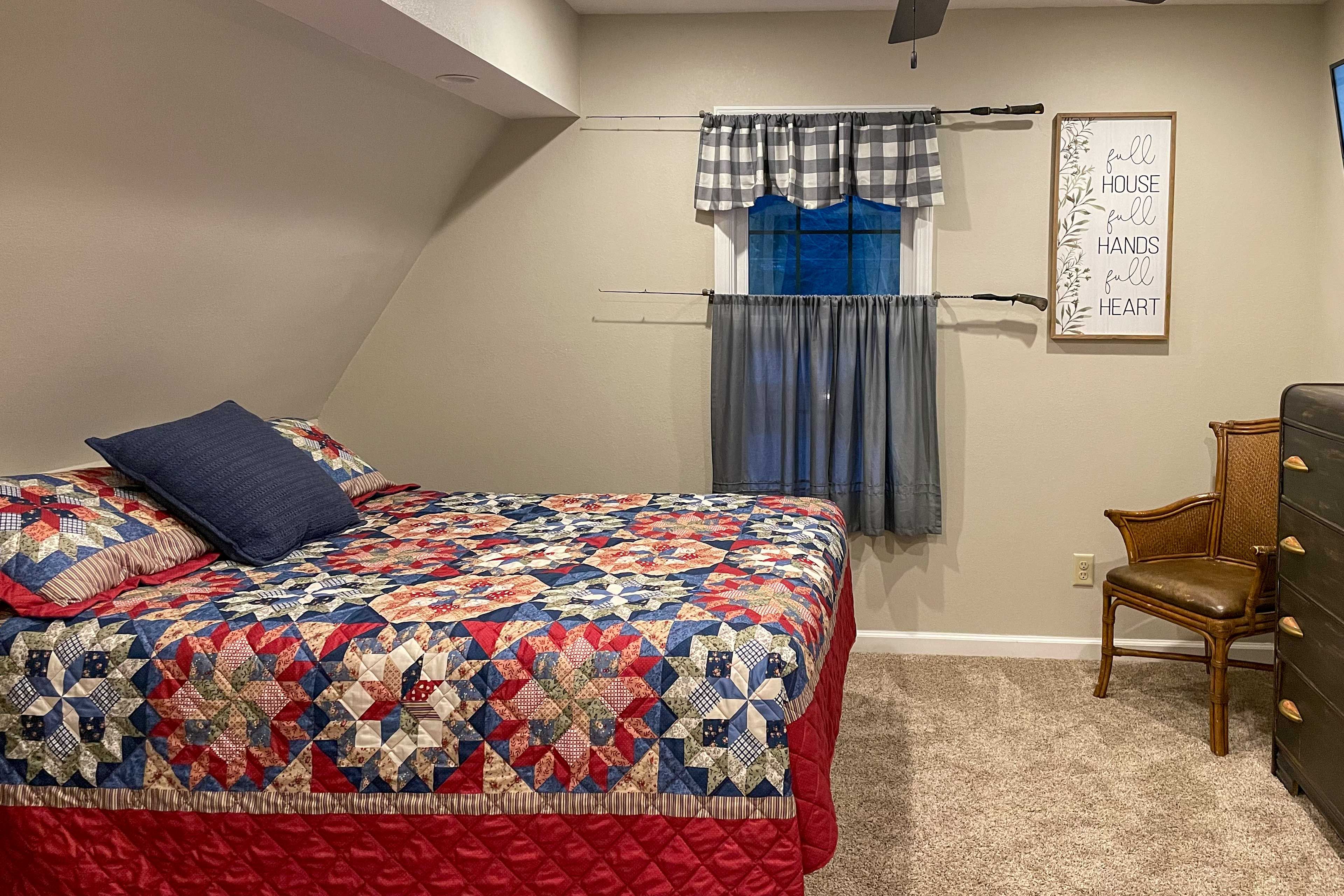 Bedroom 3 | Upper Level | Queen Bed