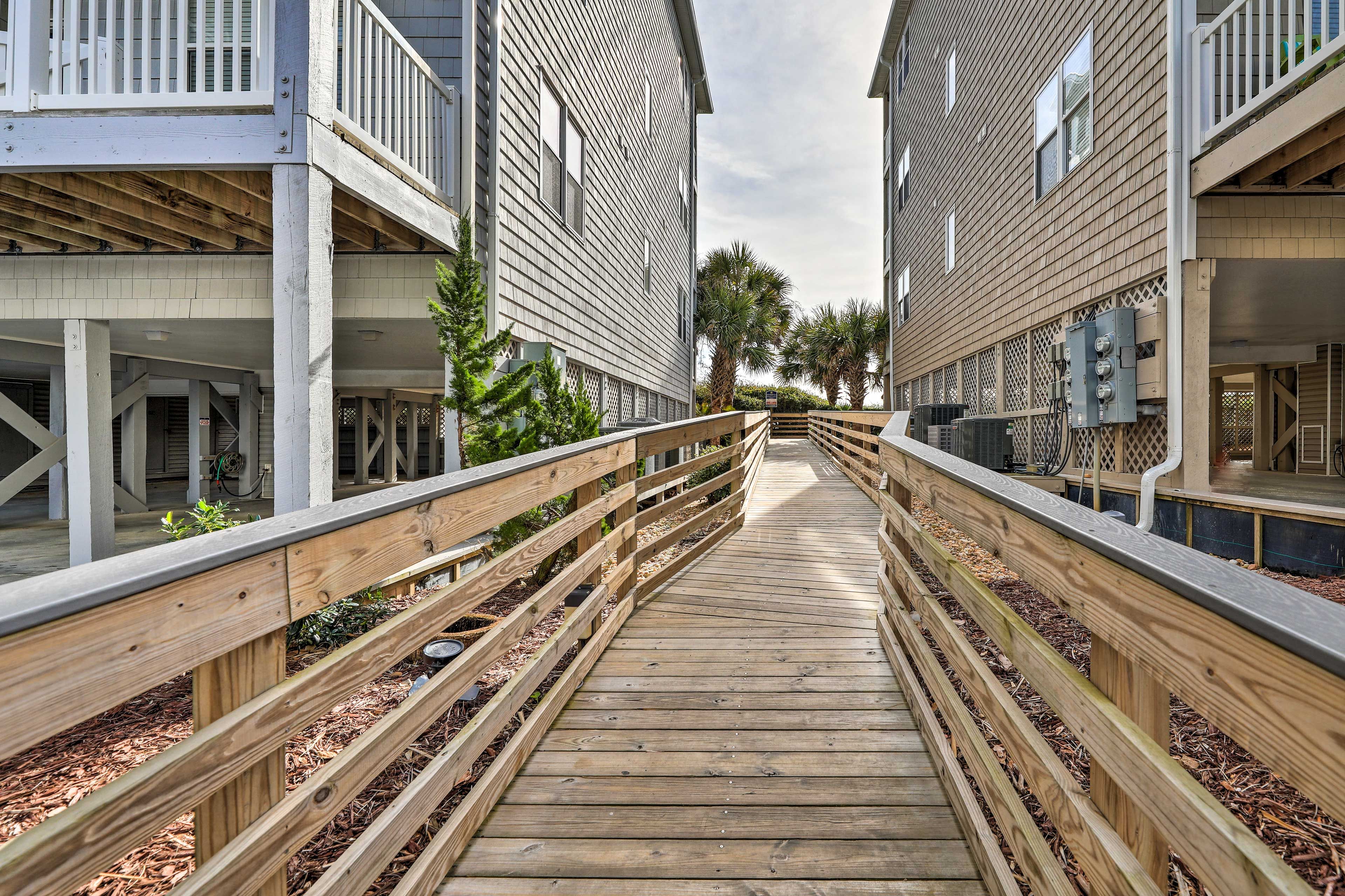 Boardwalk to Beach