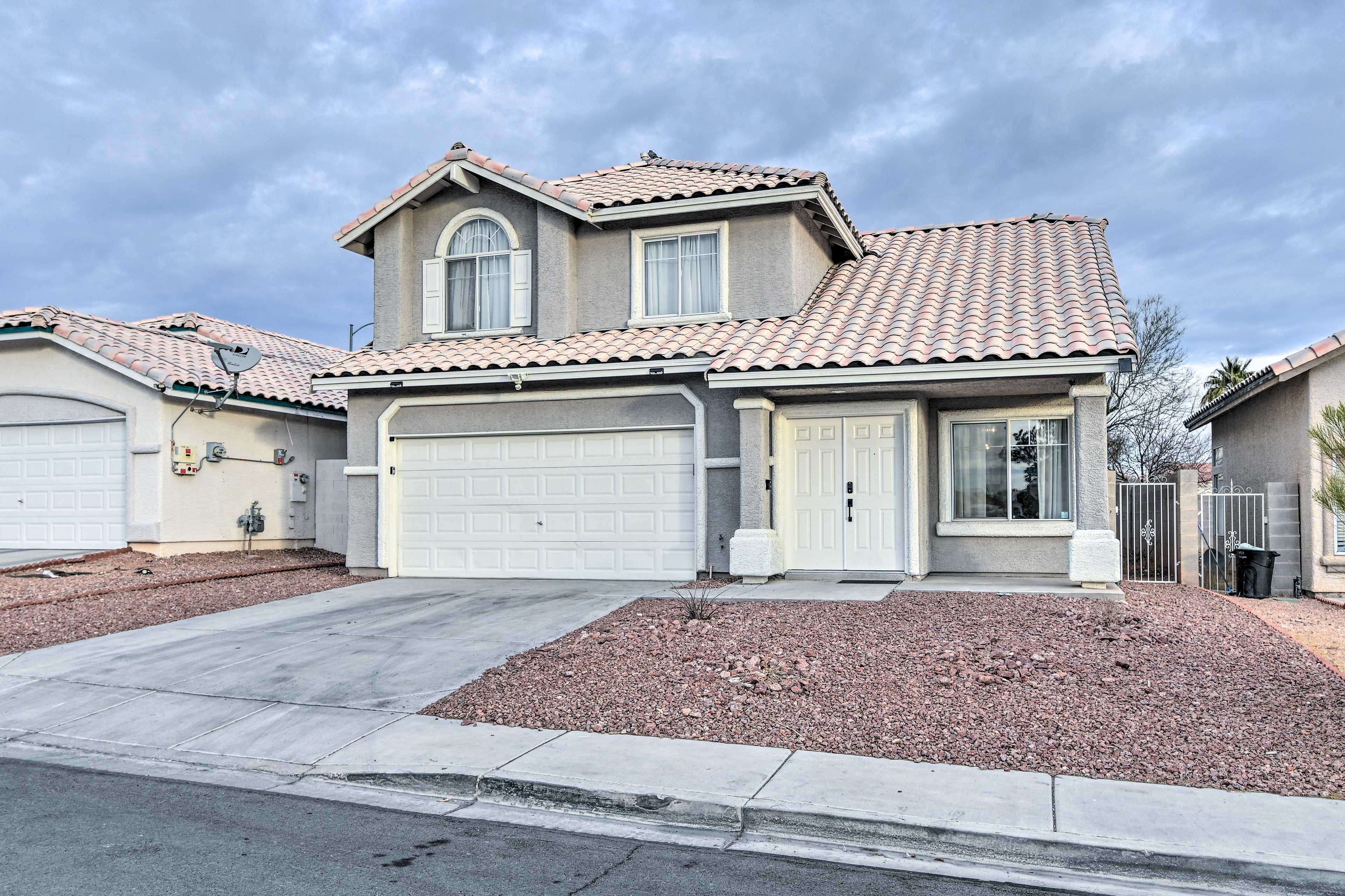 Las Vegas Vacation Rental | 4BR | 3BA | Stairs Required | 1,883 Sq Ft