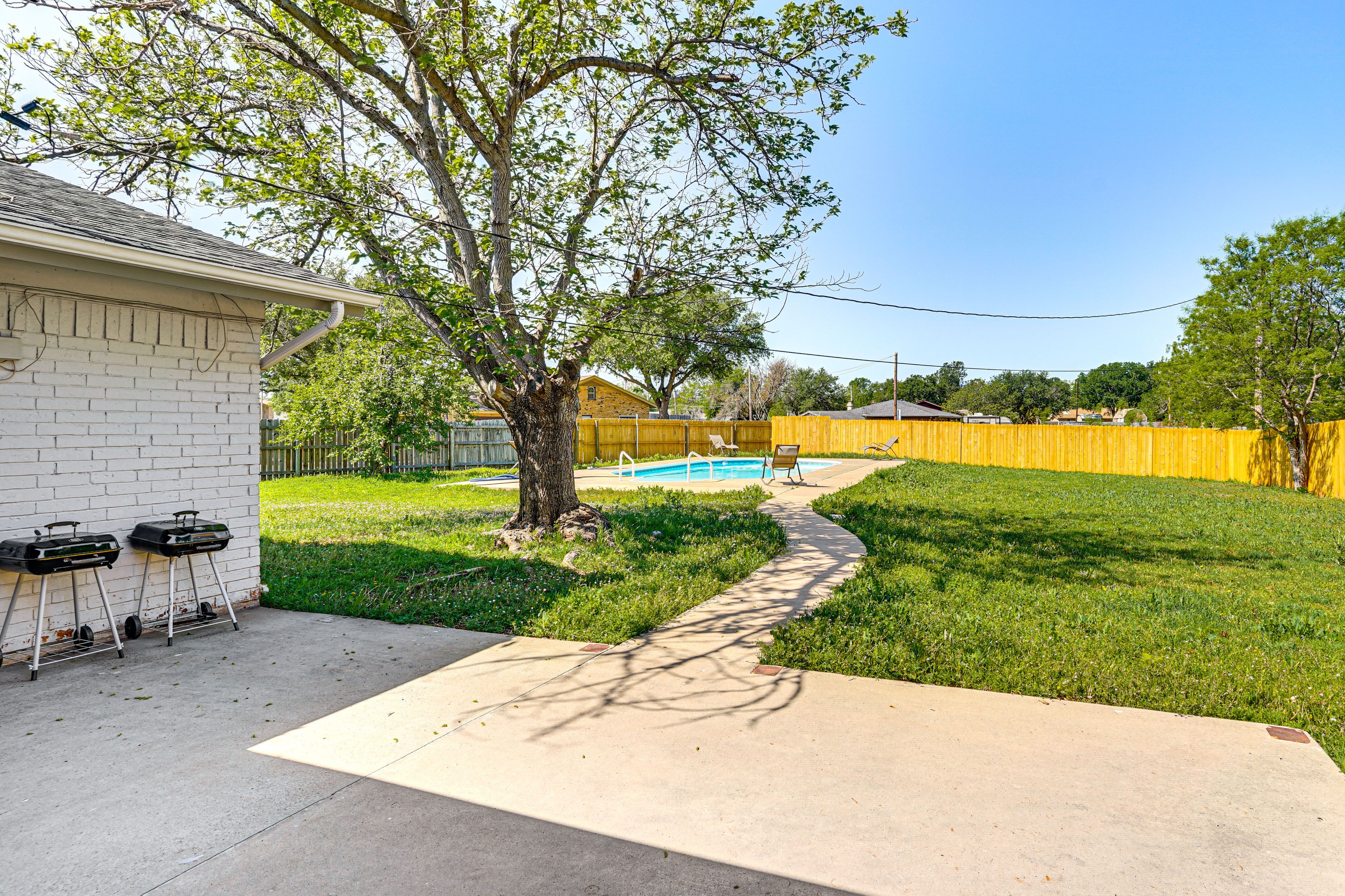 Fenced-In Yard | Pear Tree (Produces 100+ Pears/Year)