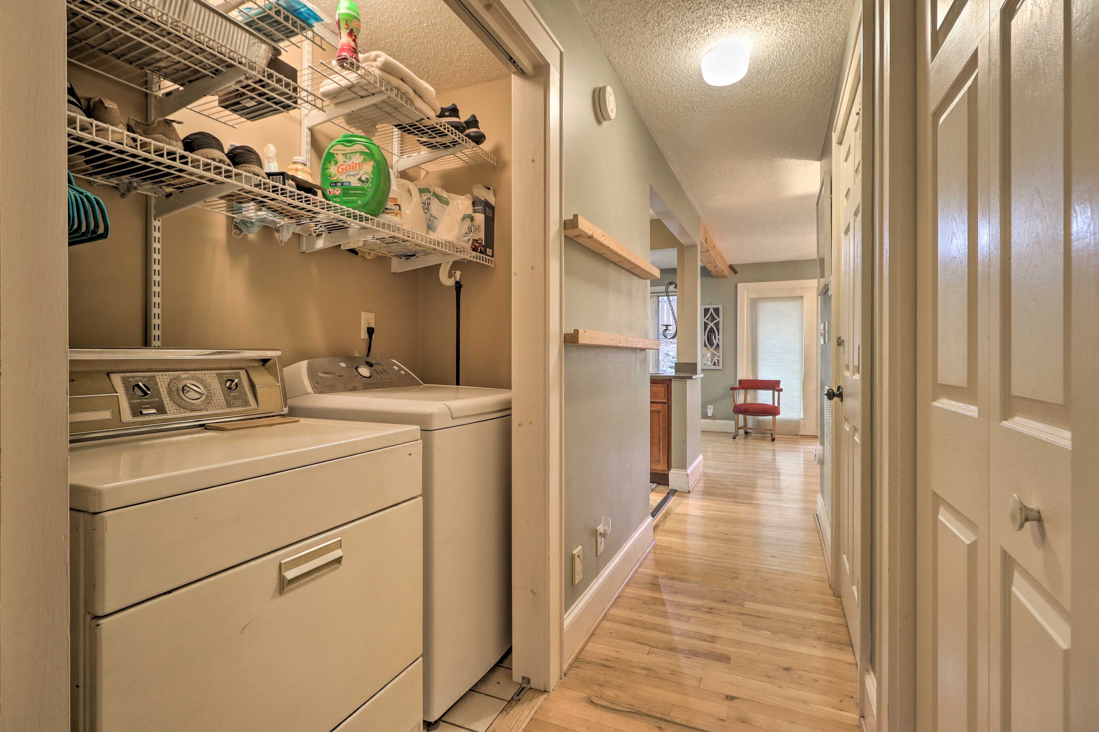 In-Home Laundry | 1st Floor | Iron & Board