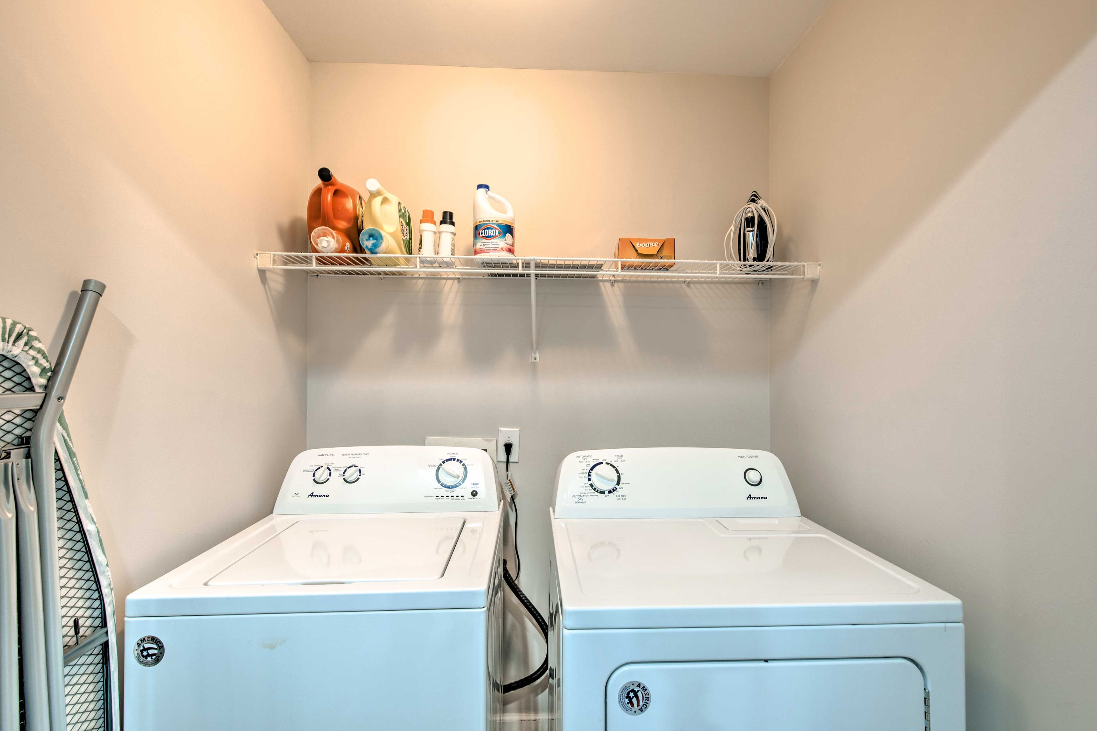In-Home Laundry | Iron & Board
