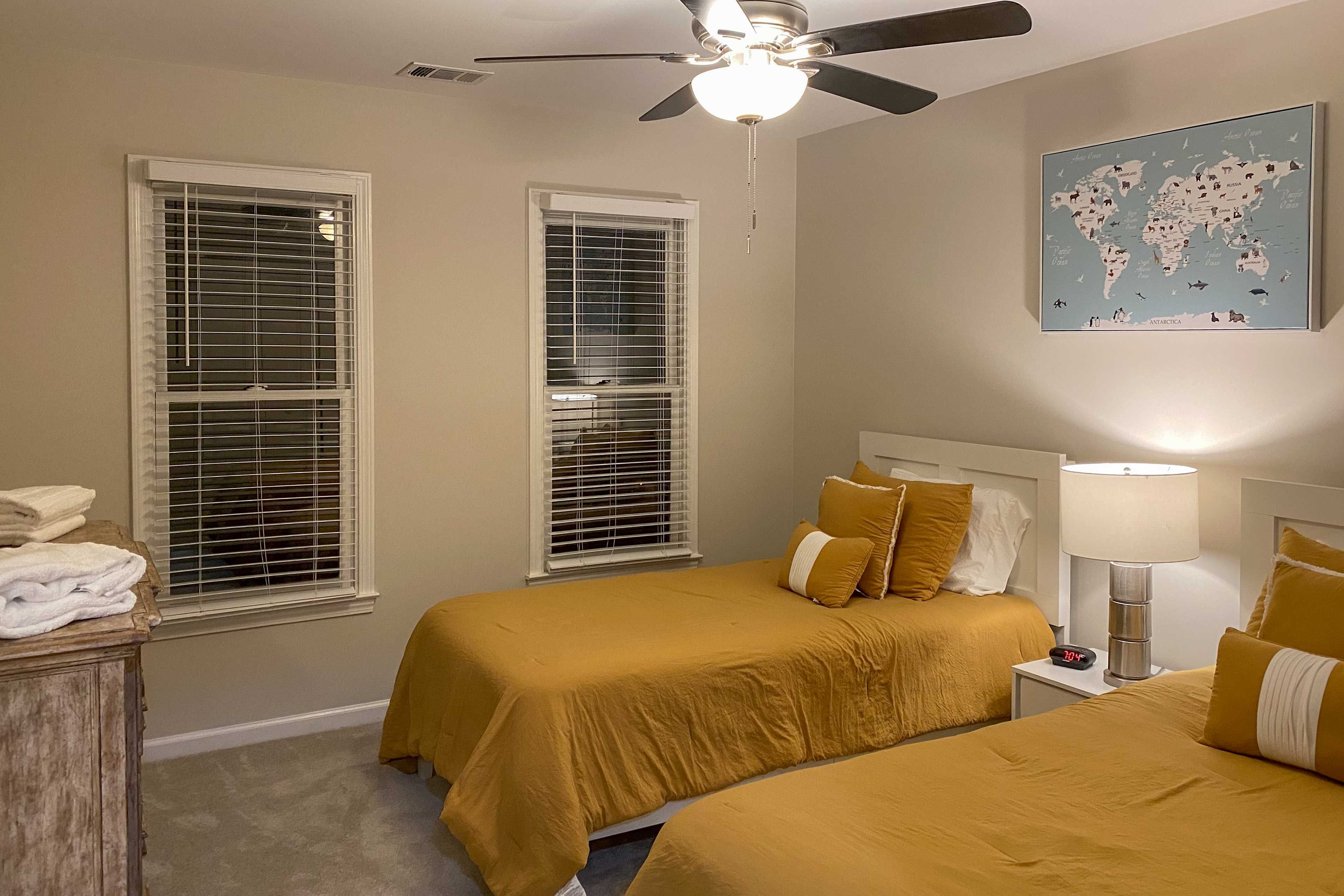 Bedroom 4 | 2nd Floor | 2 Twin Beds