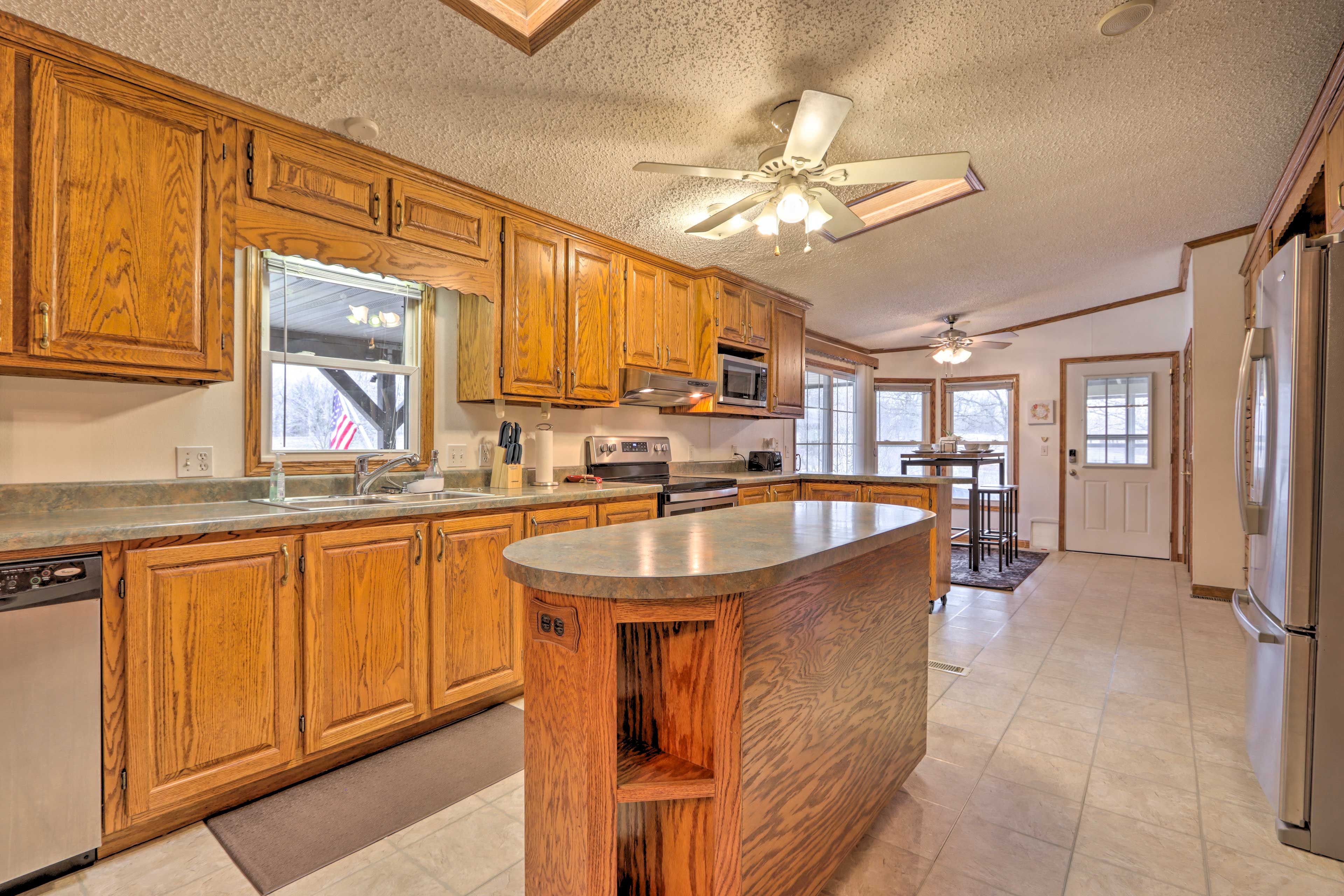 Fully Equipped Kitchen | Wheelchair Ramp