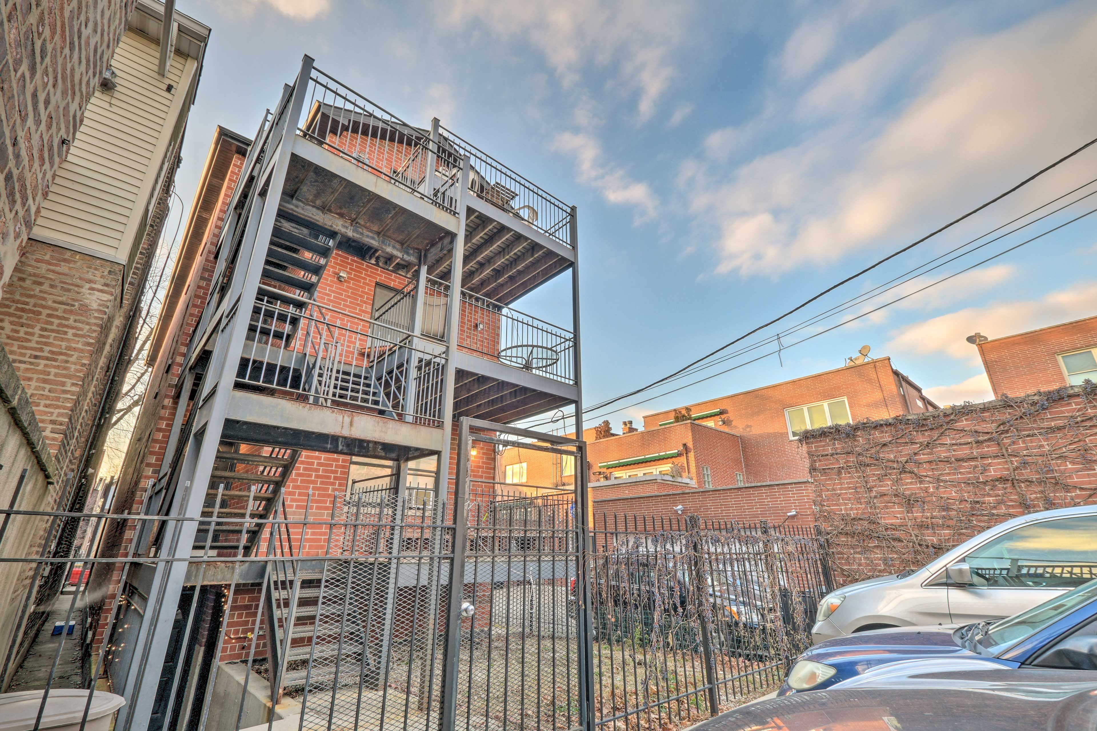 Shared Stairs to Access Unit
