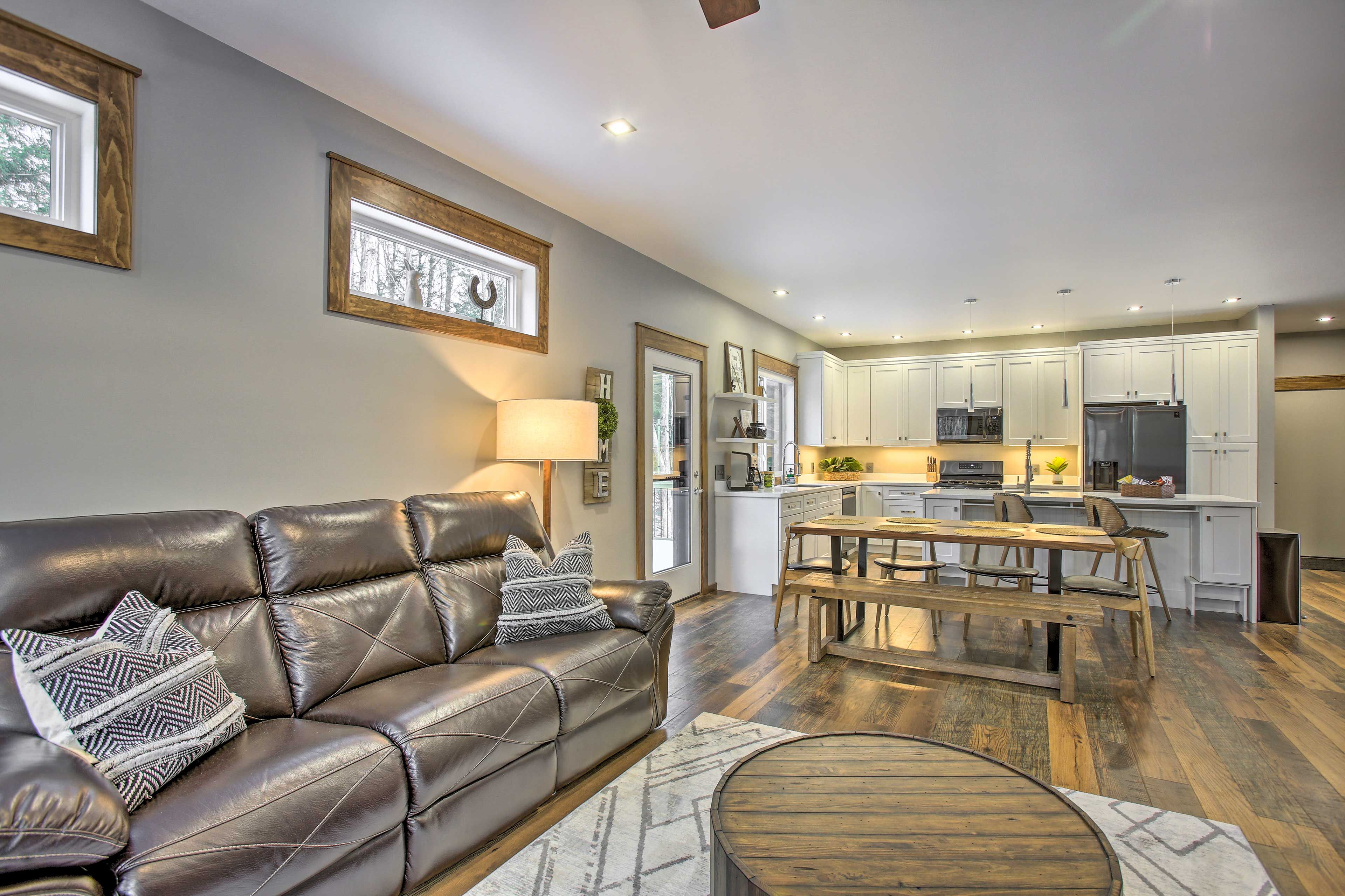 Living Room | Central Heat & A/C