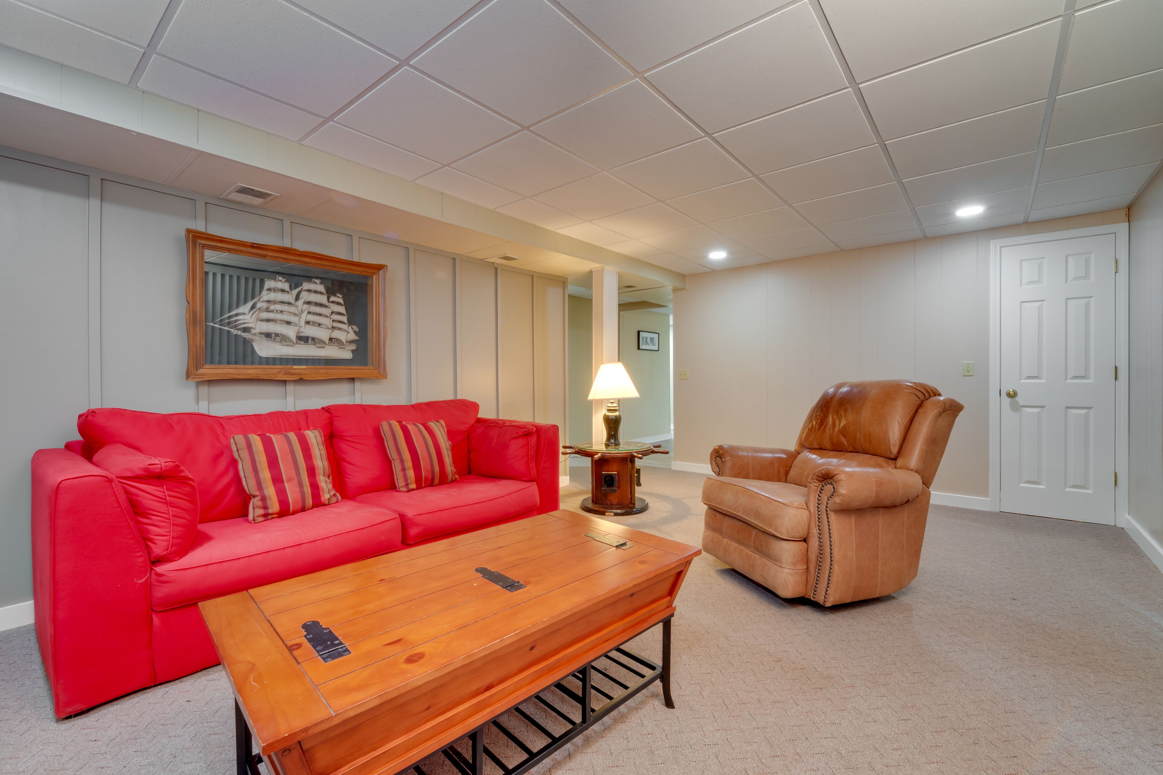 Second Living Room | Basement Floor | Smart TV