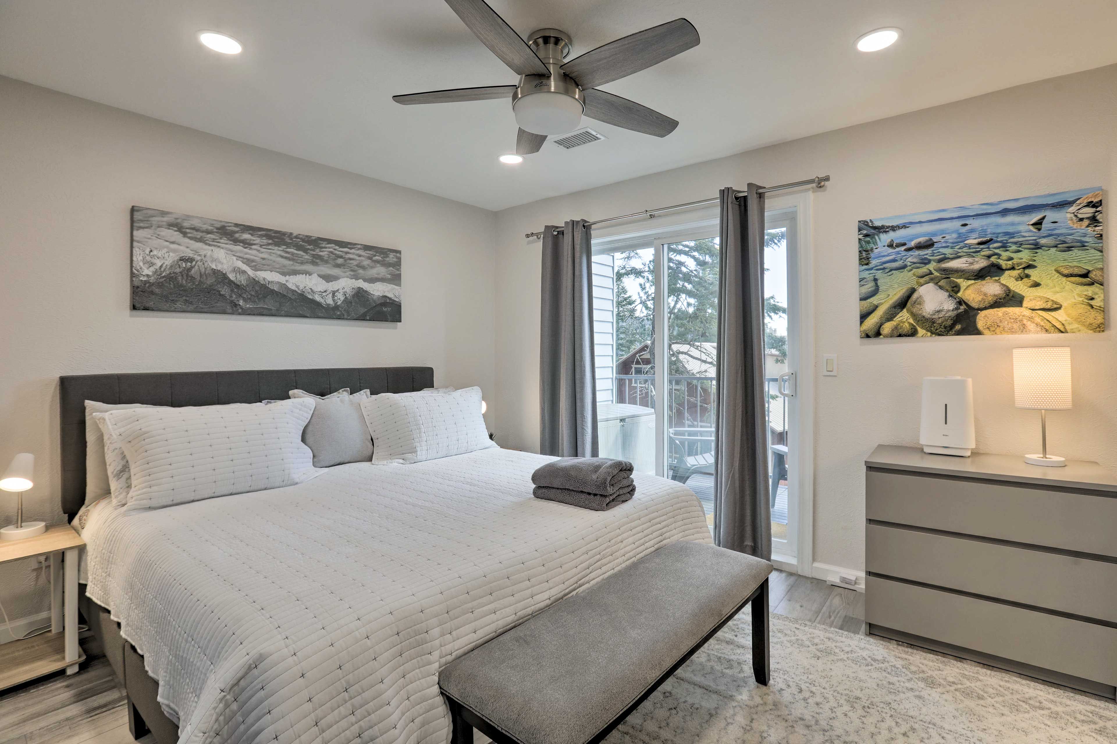 Bedroom 1 | King Bed | Linens Provided