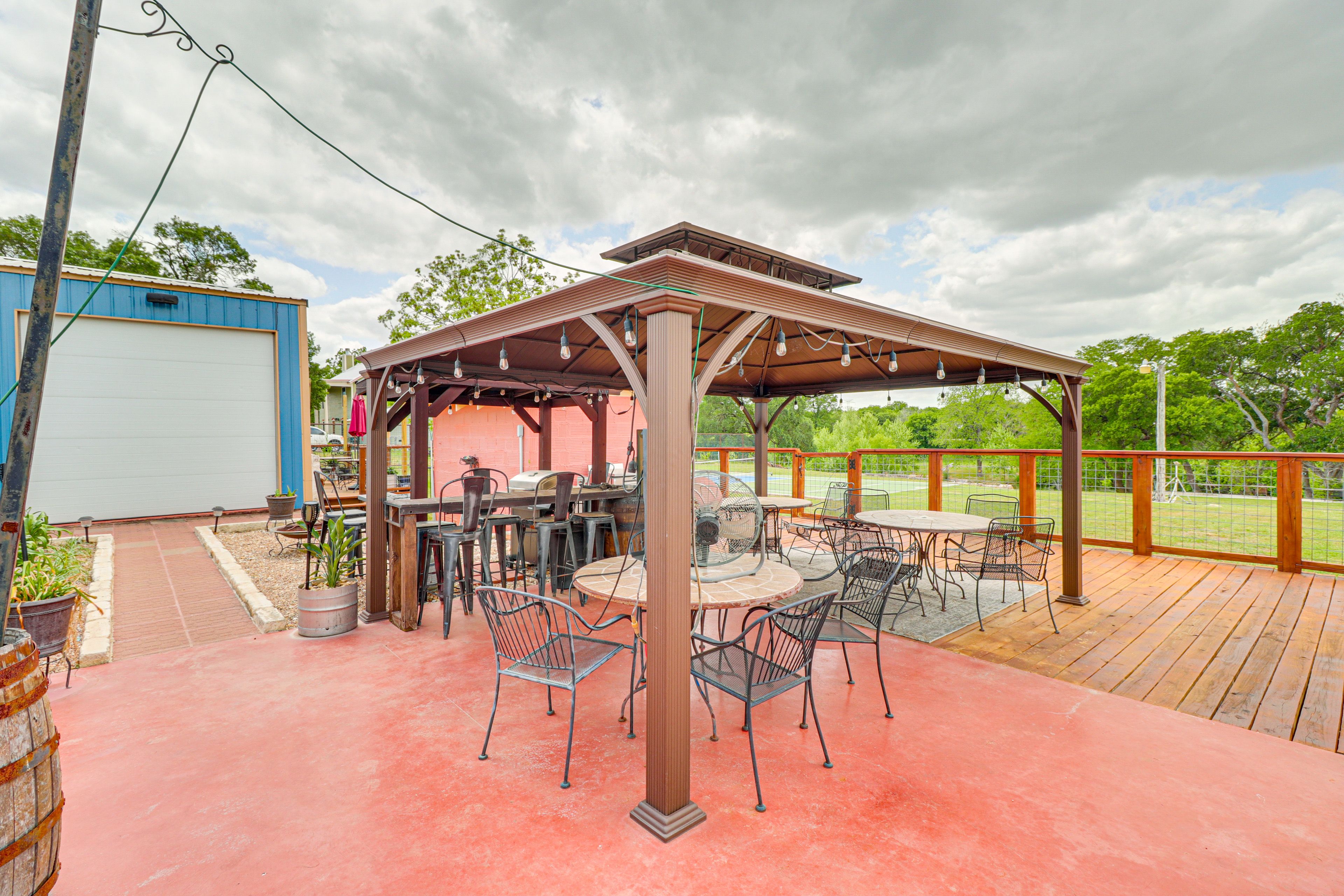 Martindale Vacation Rental | 3BR | 3BA | 2,000 Sq Ft | Step-Free Access