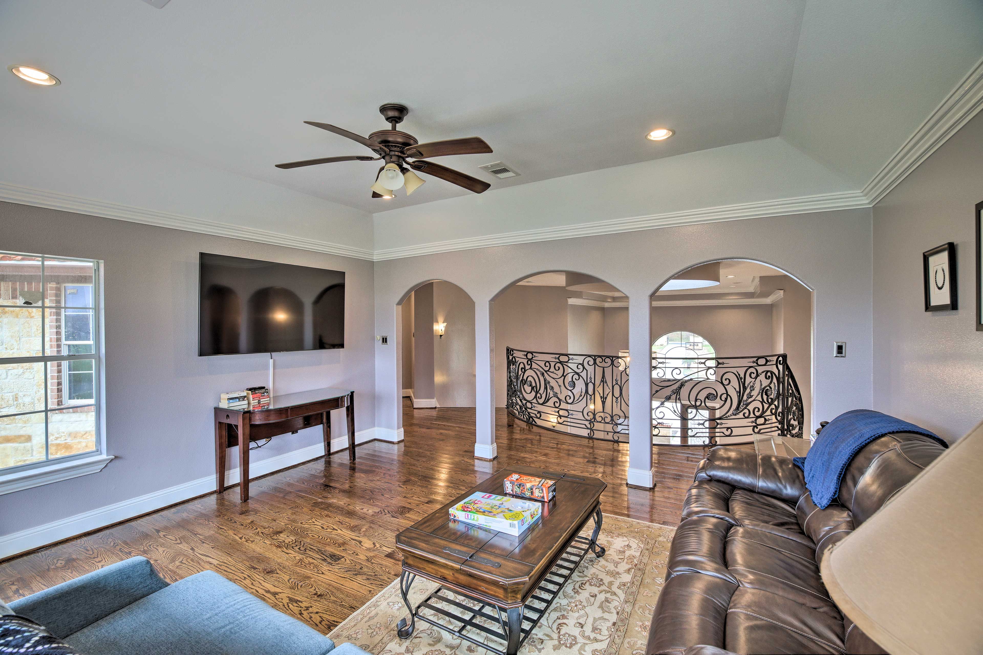Upper Living Room | Upper Level | Smart TV