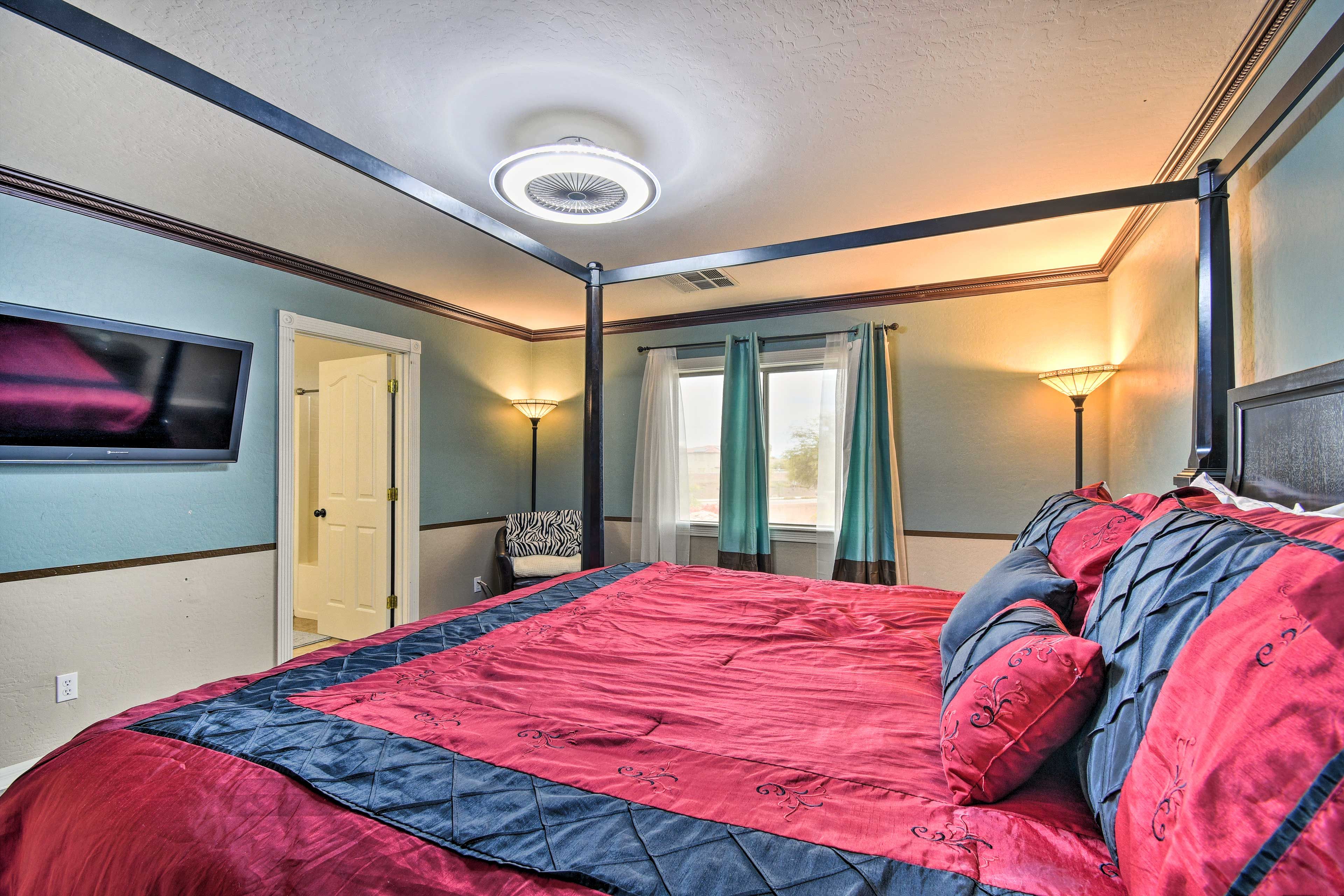 Bedroom 1 | Smart TV