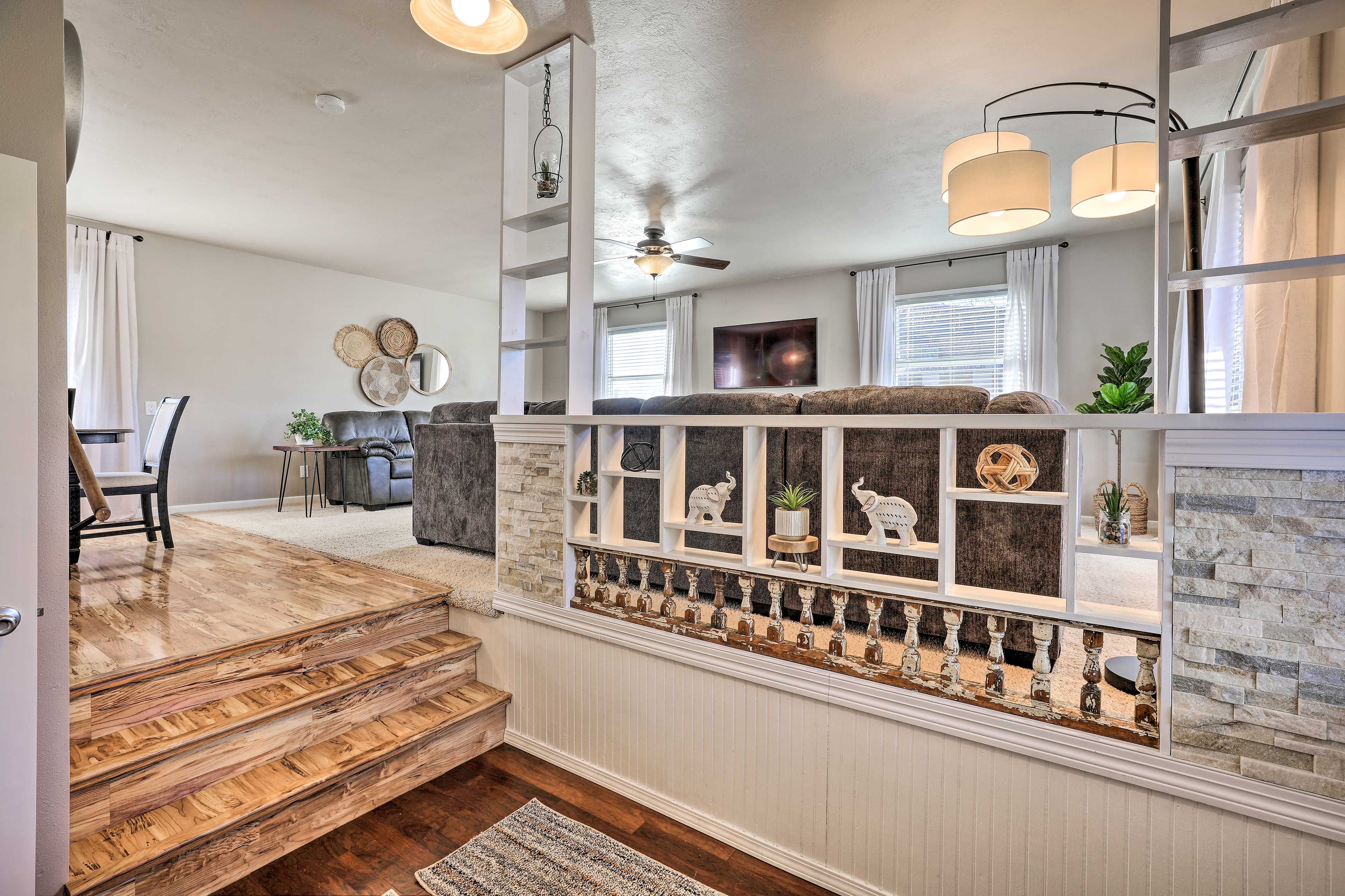 Entryway | Stairs Required to Access Living Area