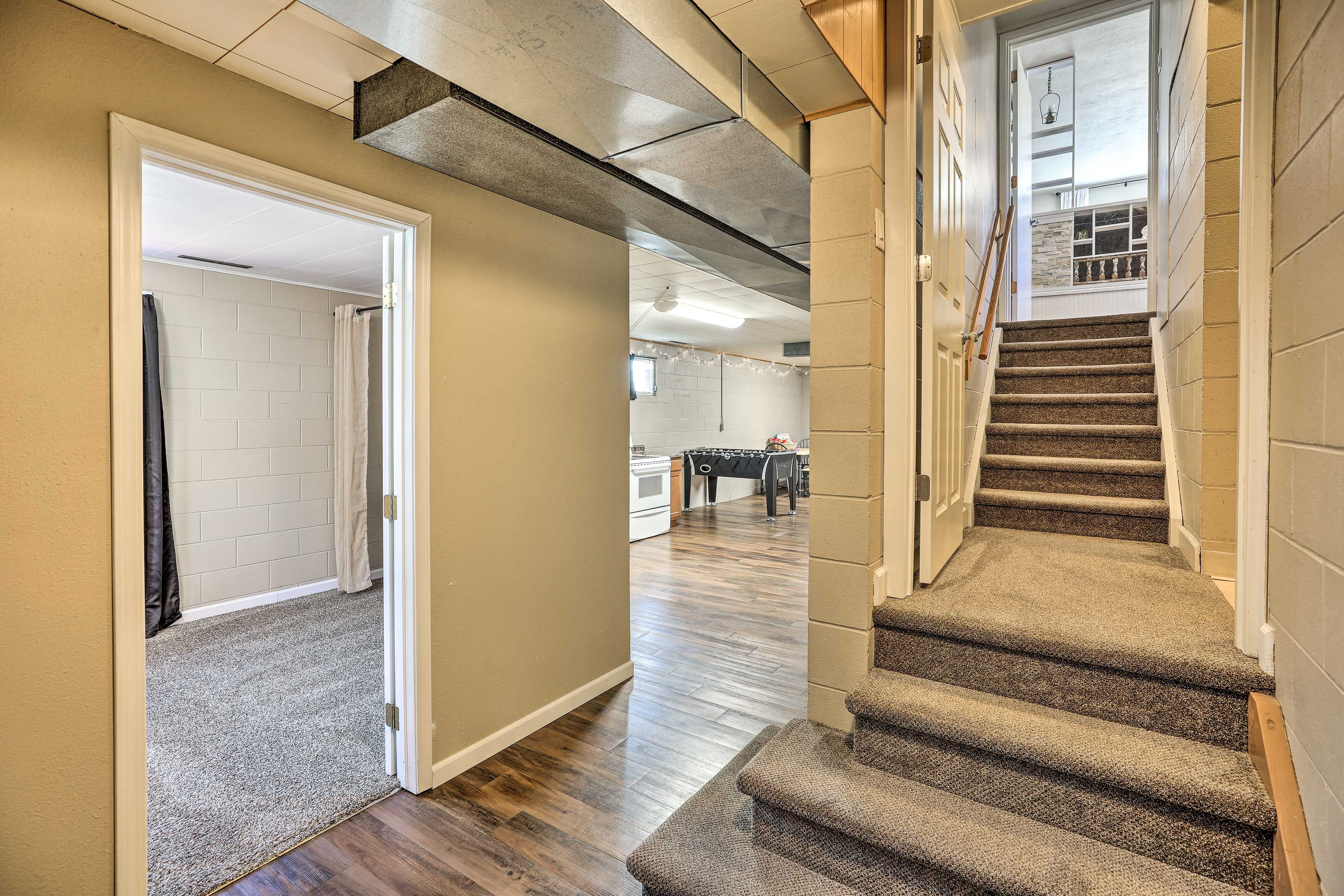 Hallway to Lower Level