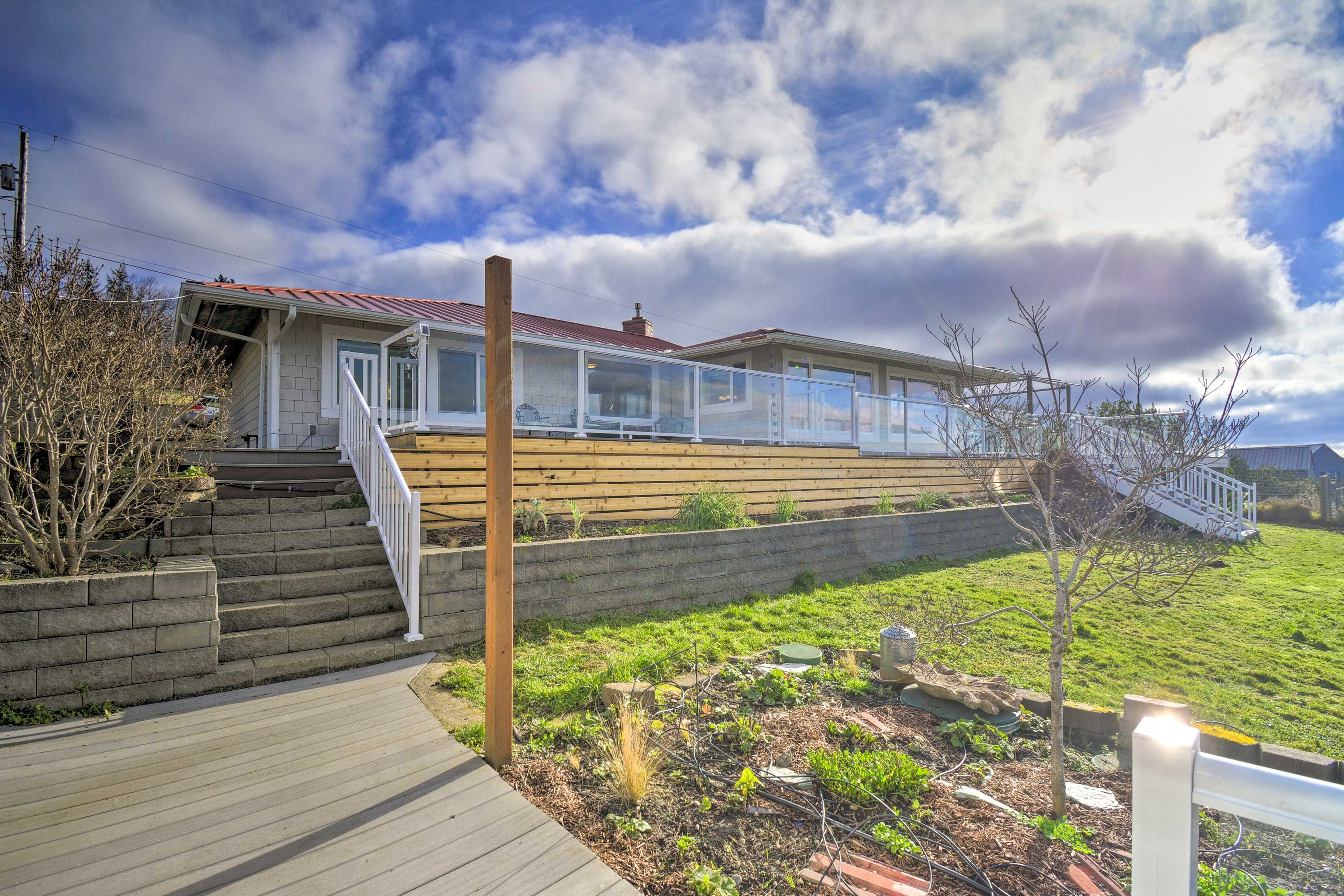 House Exterior | Stairs Required to Access Office Space