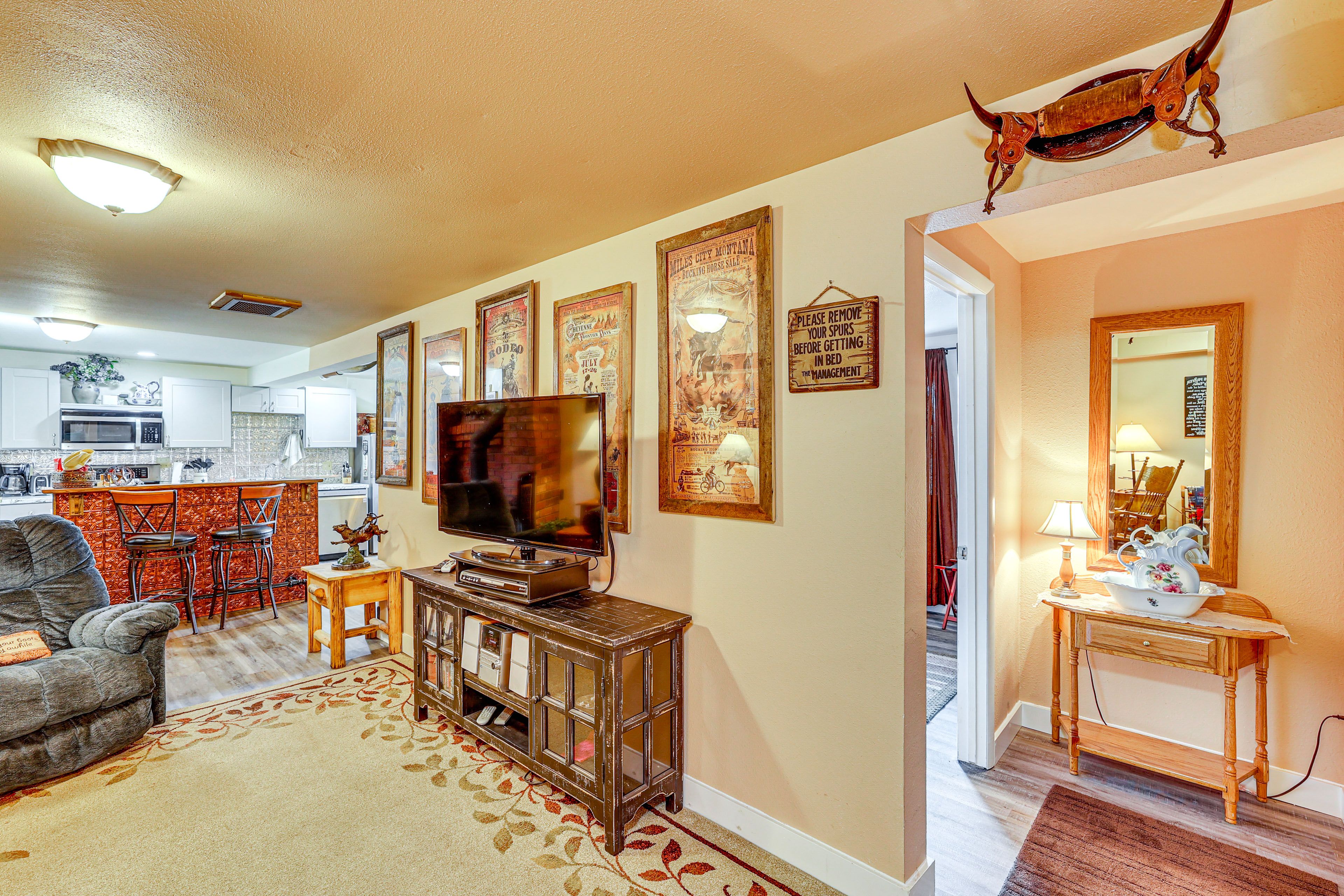 Living Room | Wood-Burning Stove | Free WiFi