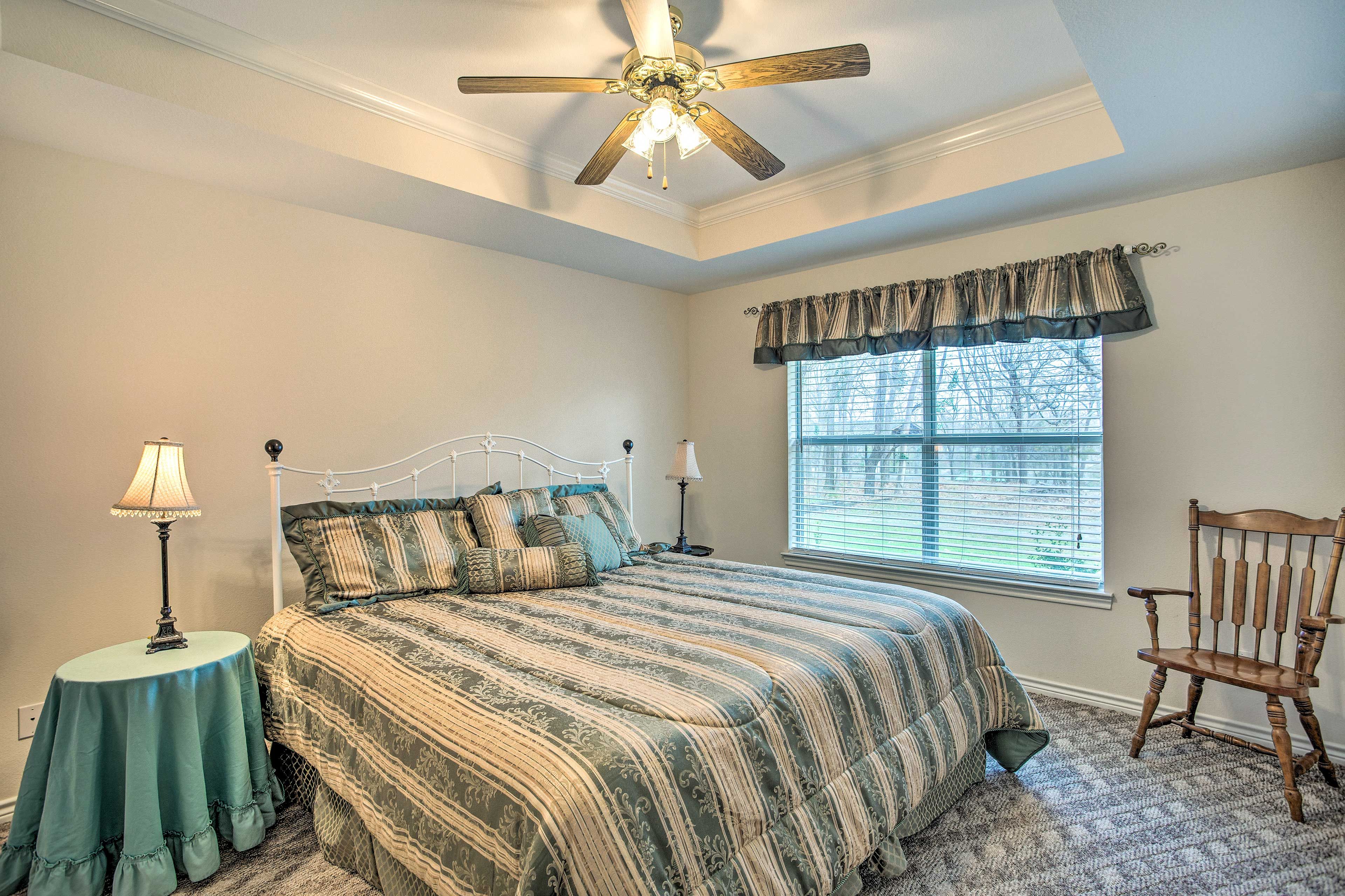 Bedroom 1 | California King Bed | Linens Provided