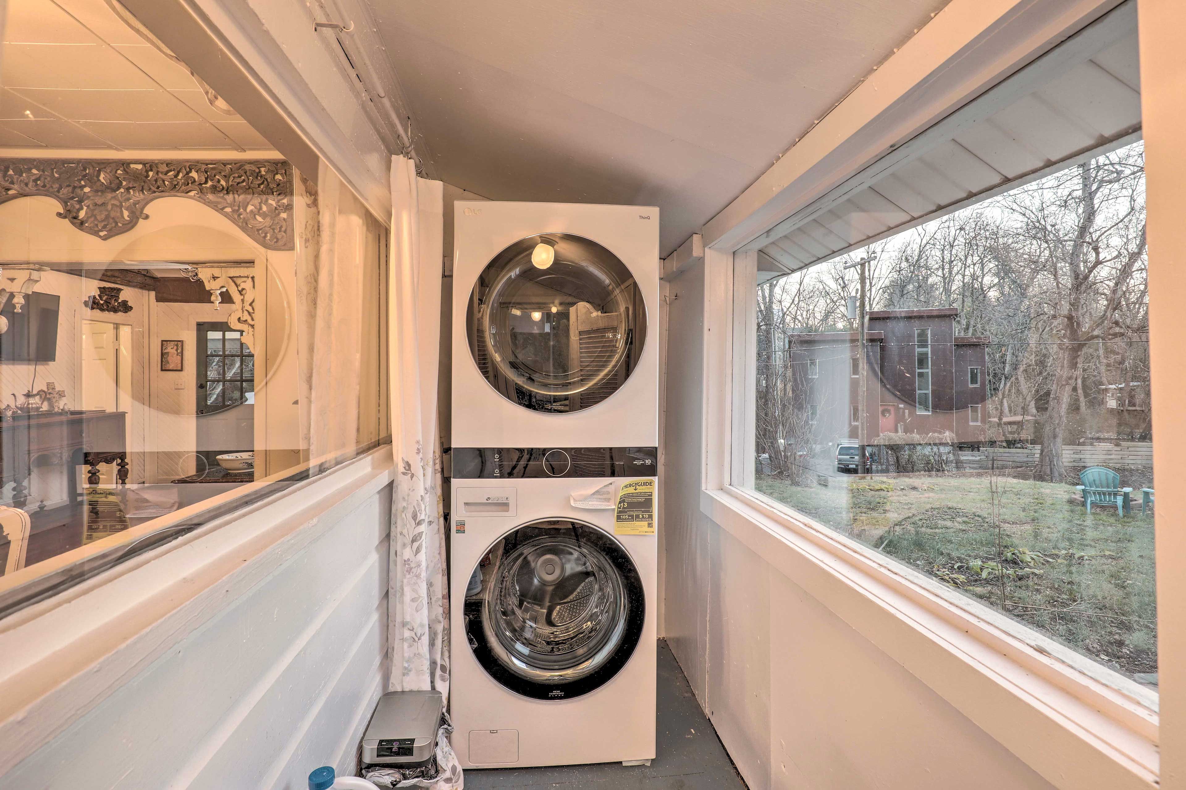 In-Unit Laundry | Laundry Detergent | Iron/Ironing Board