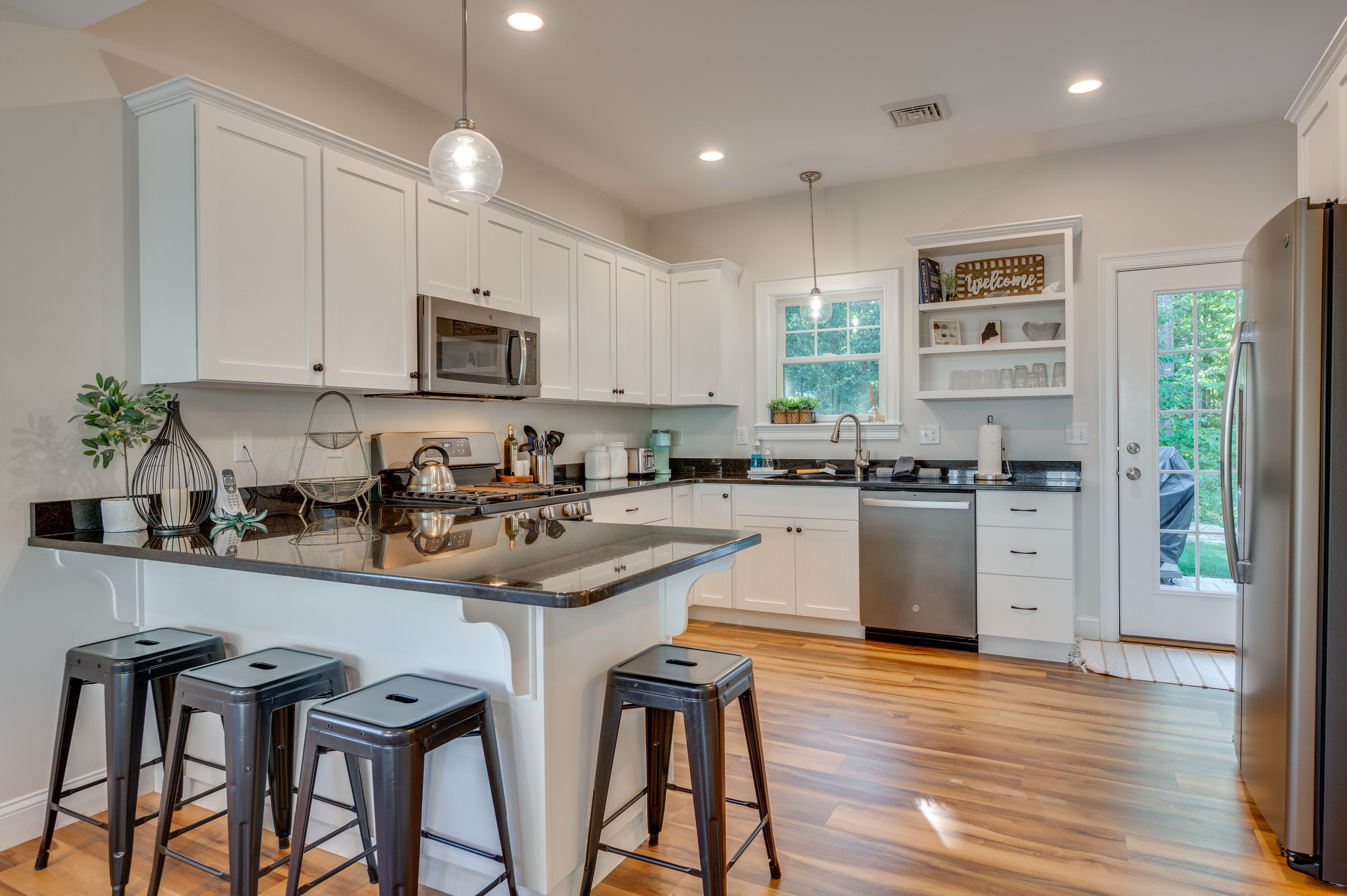 Fully Equipped Kitchen | 2-Story House | Stairs Required for Bedroom Access