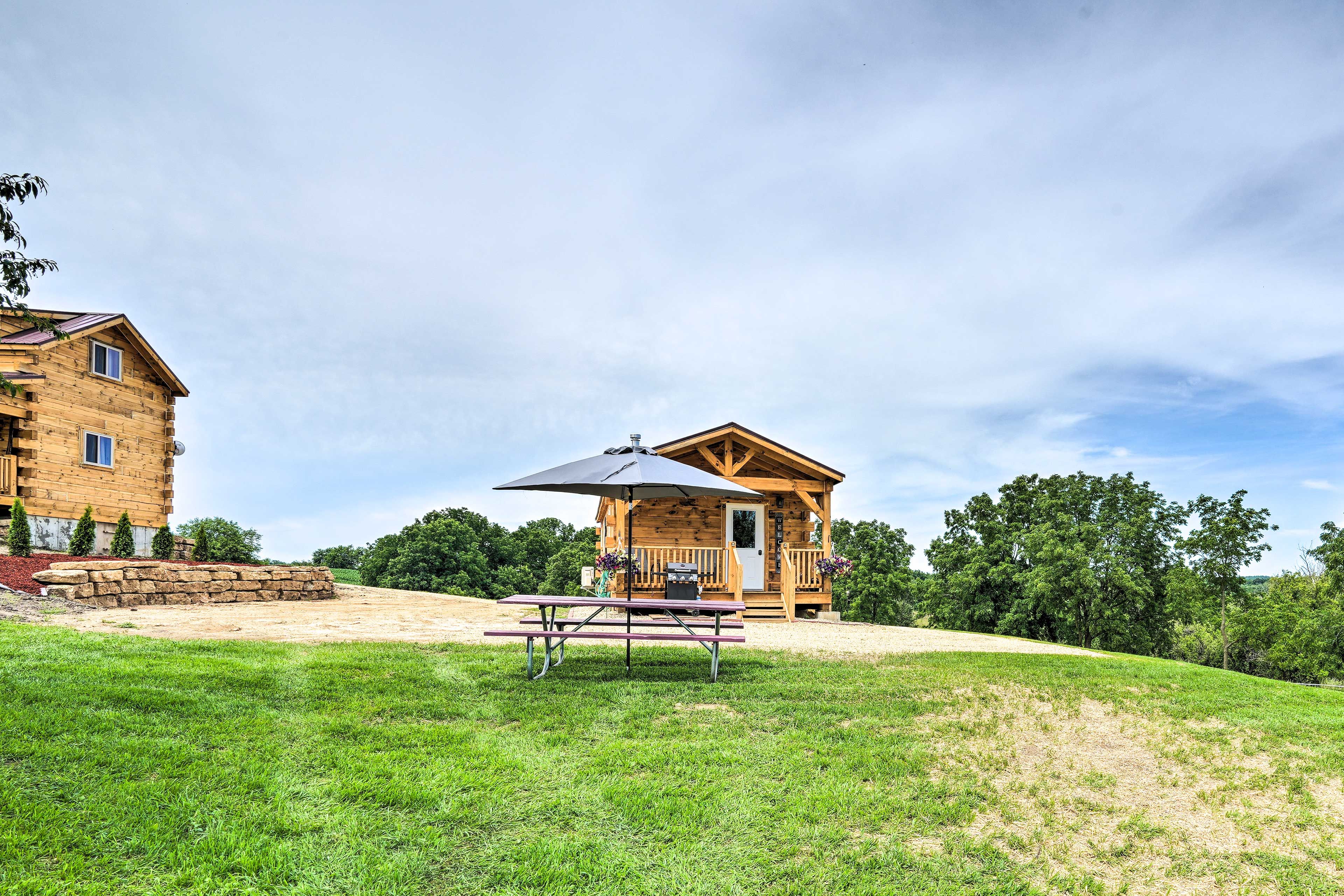 Cabin Exterior | ATV Trail Access