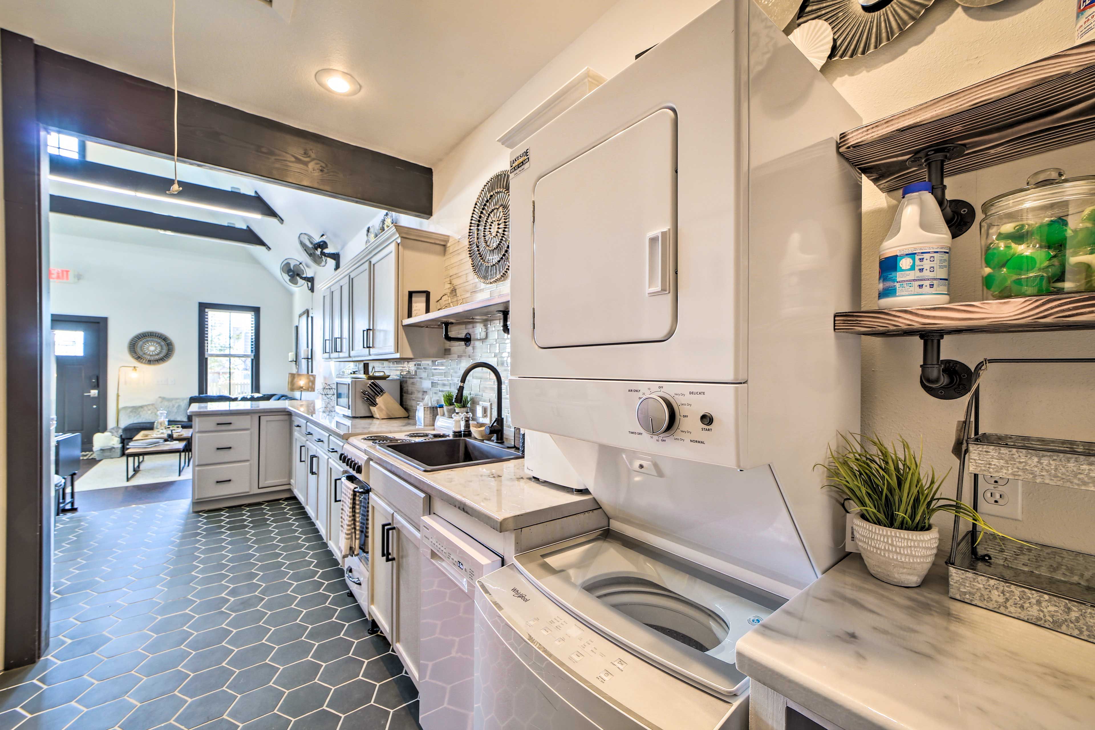 Laundry Area | Detergent Provided