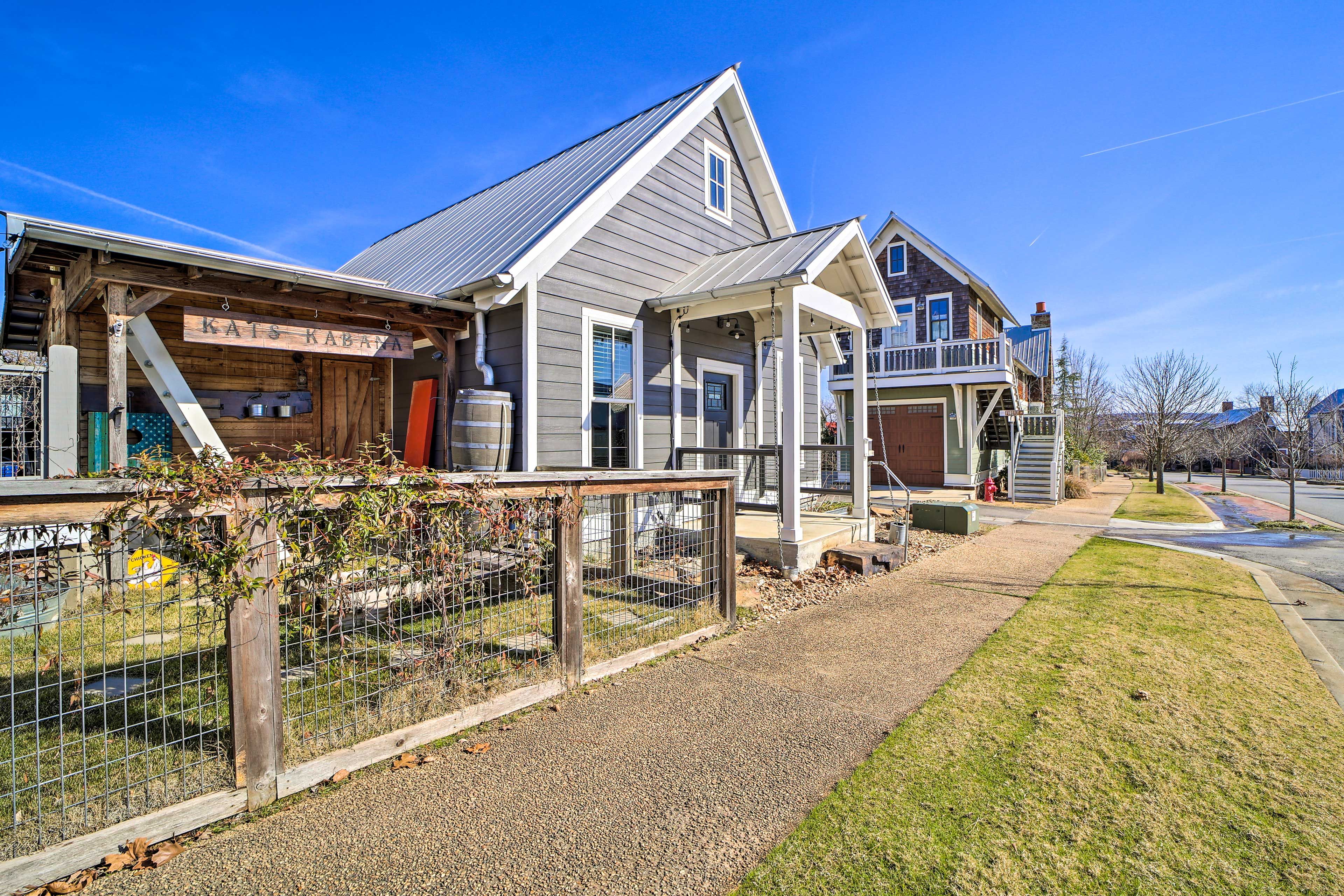 Home Exterior | Street Parking | Fenced Area & Deck Not Part of Property