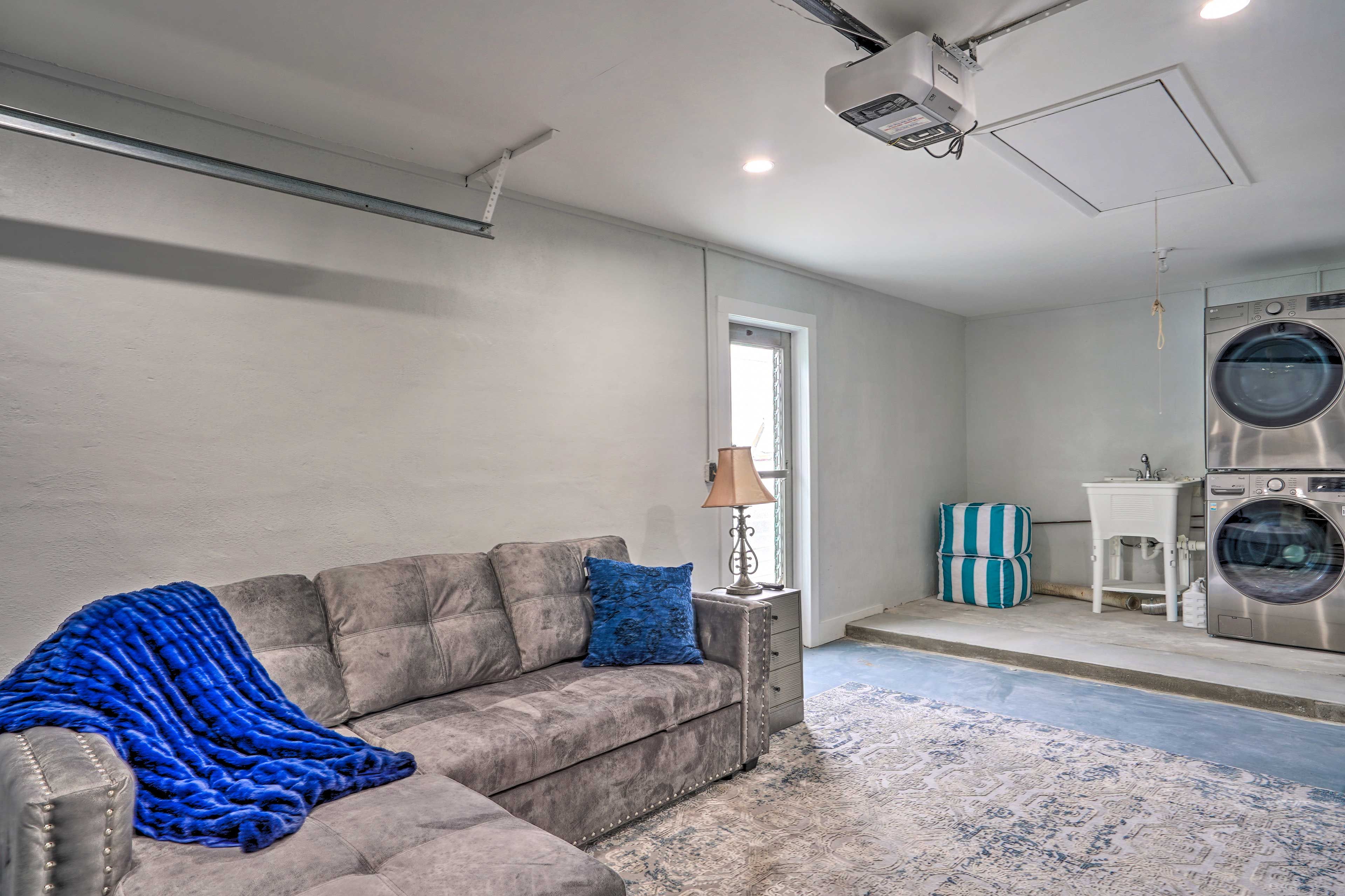 Garage | Washer & Dryer | Iron & Board | Laundry Detergent