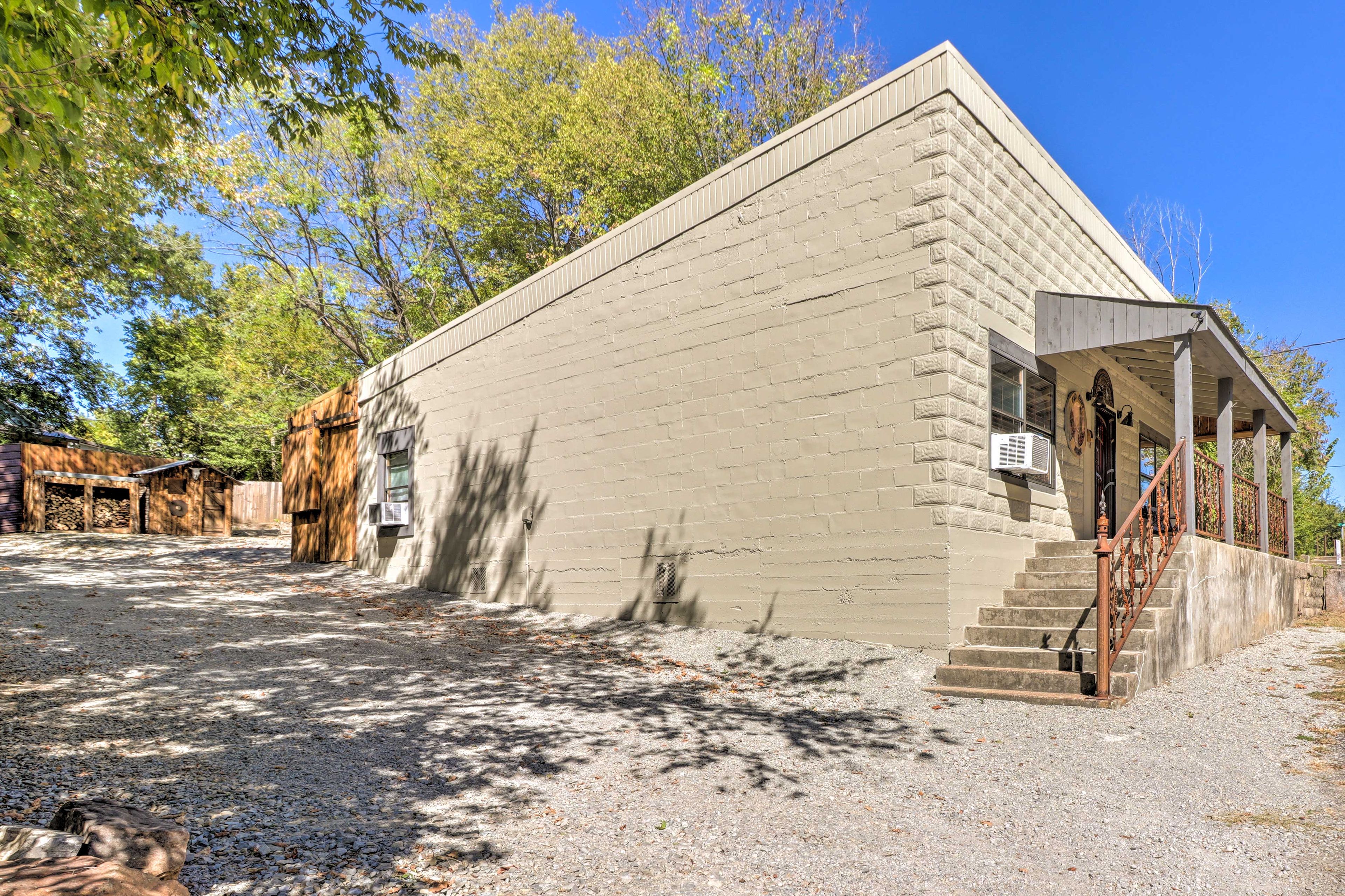 Property Exterior | 2 Exterior Security Cameras
