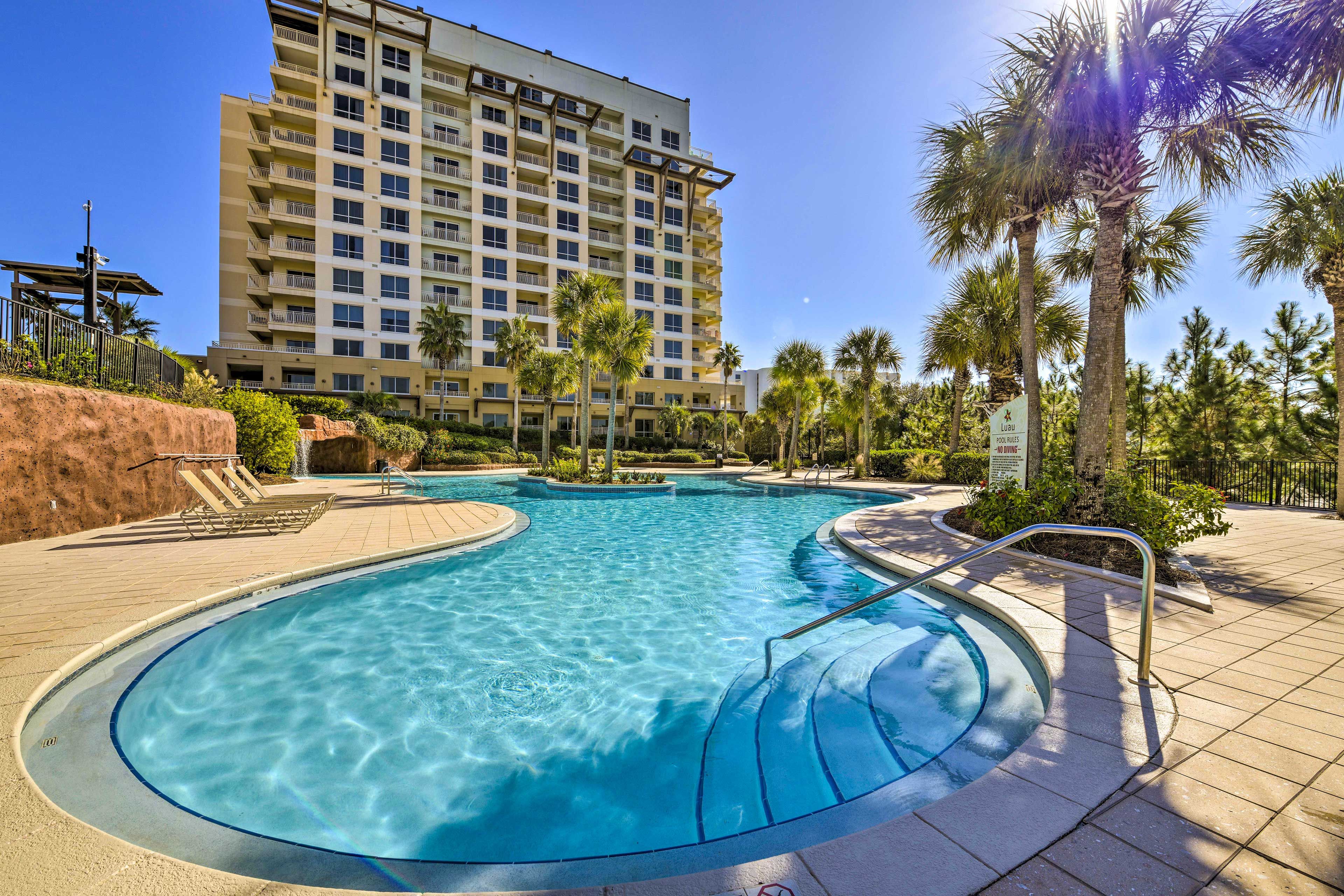 Destin Vacation Rental | 1BR | 1BA | 9th-Floor Condo