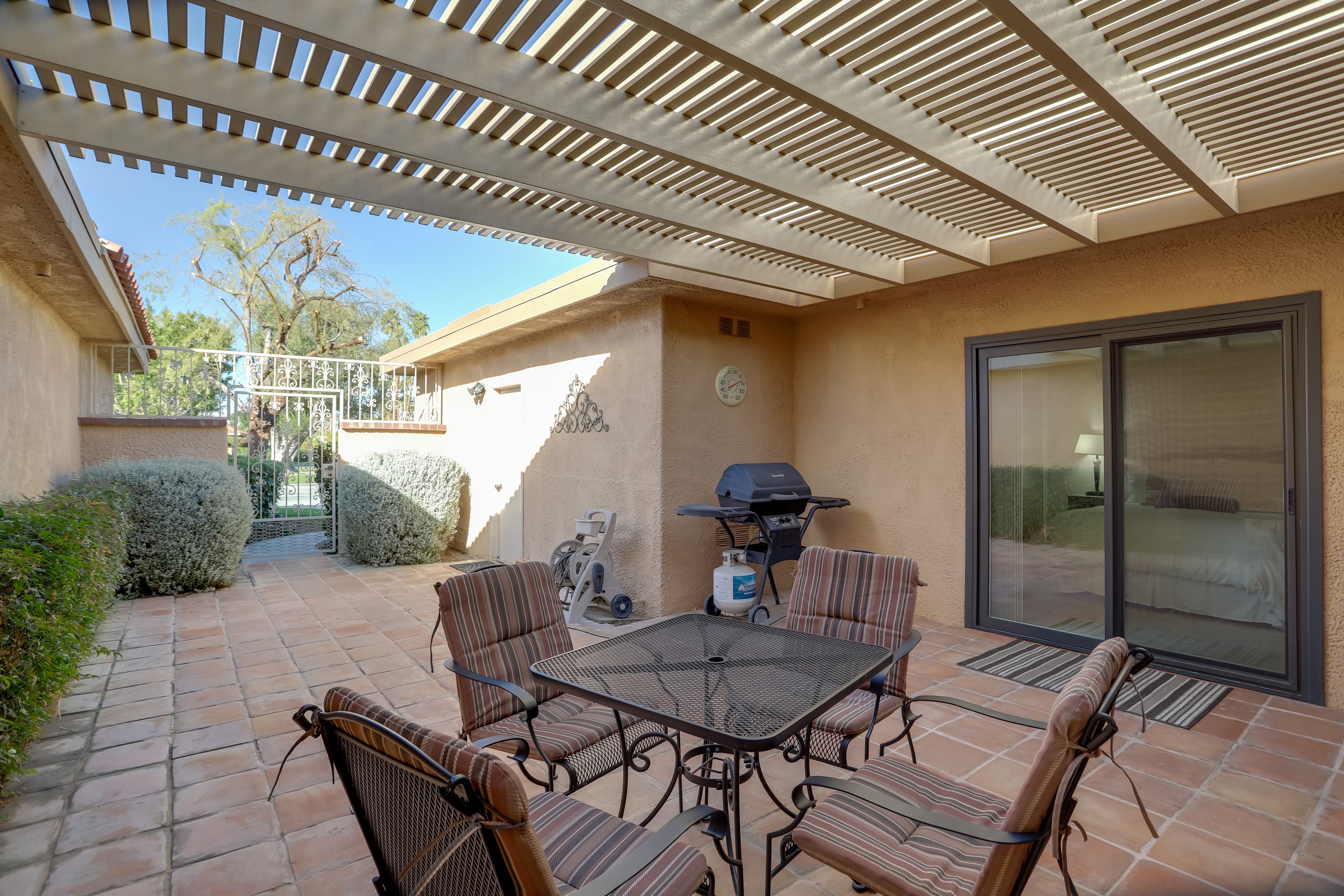 Private Patio | Outdoor Dining Area | Gas Grill
